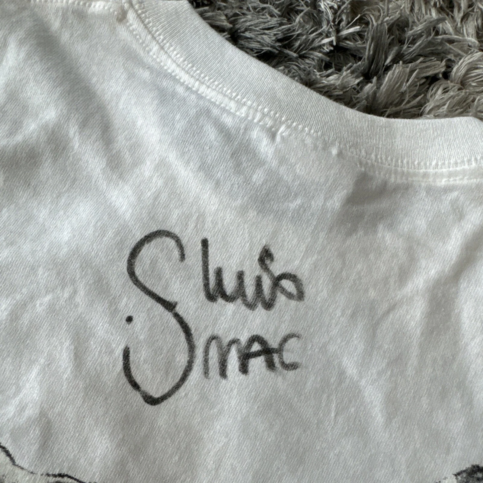 Silvio Simac — Rare Short Sleeve White Silvio Simac Autographed T-Shirt Martial Artist Actor, изображение 4