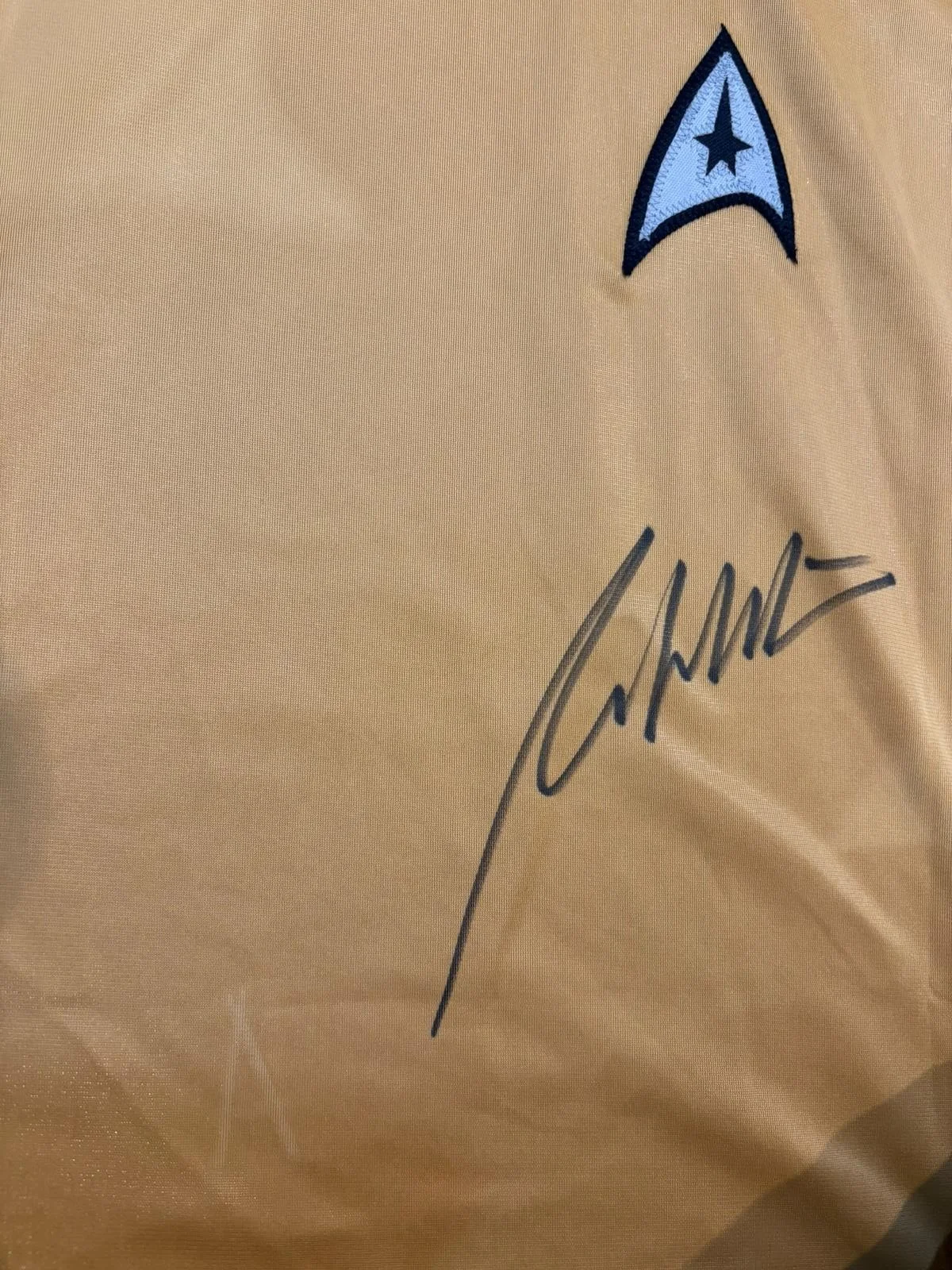 William Shatner — William Shatner Signed Star Trek Jersey. Damaged I, image 3