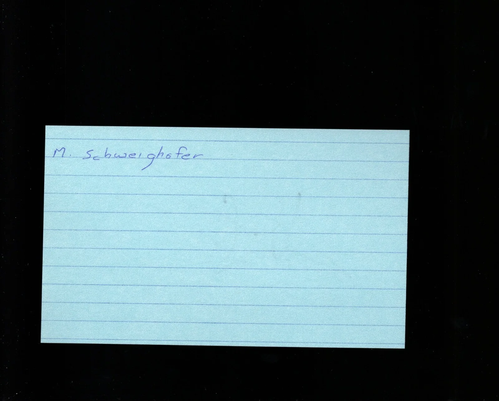 Matthias Schweighöfer - Actor * Signed Index Card * The Red Baron - Vanished, изображение 2