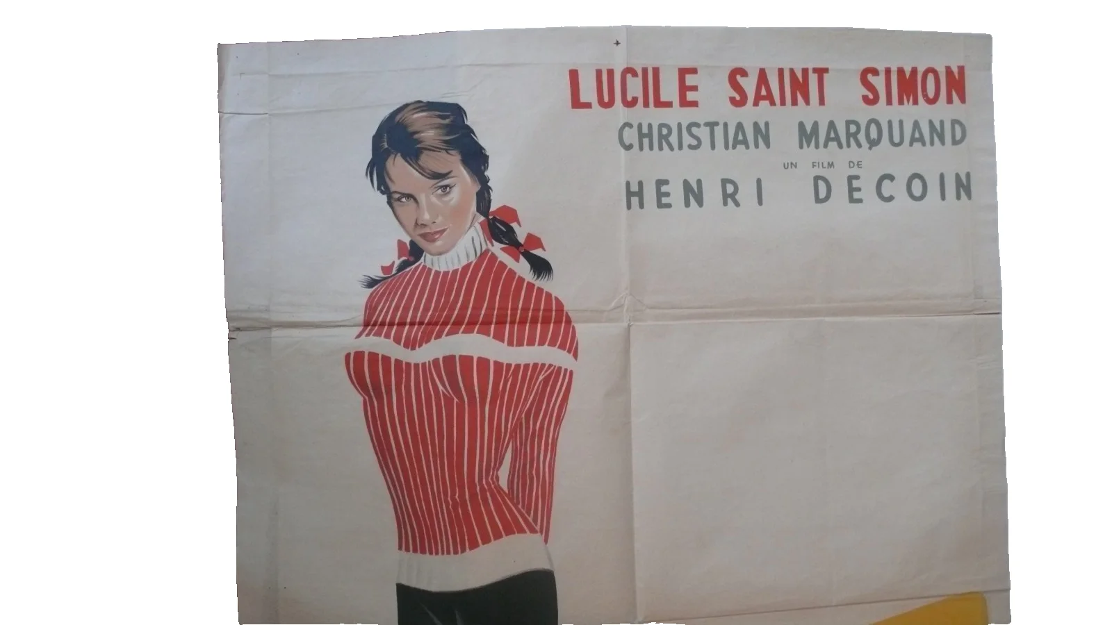 Lucile Saint Simon Elisabeth - Tendre et Violente Quad ORIGINAL 110x72cm Fenix, image 3