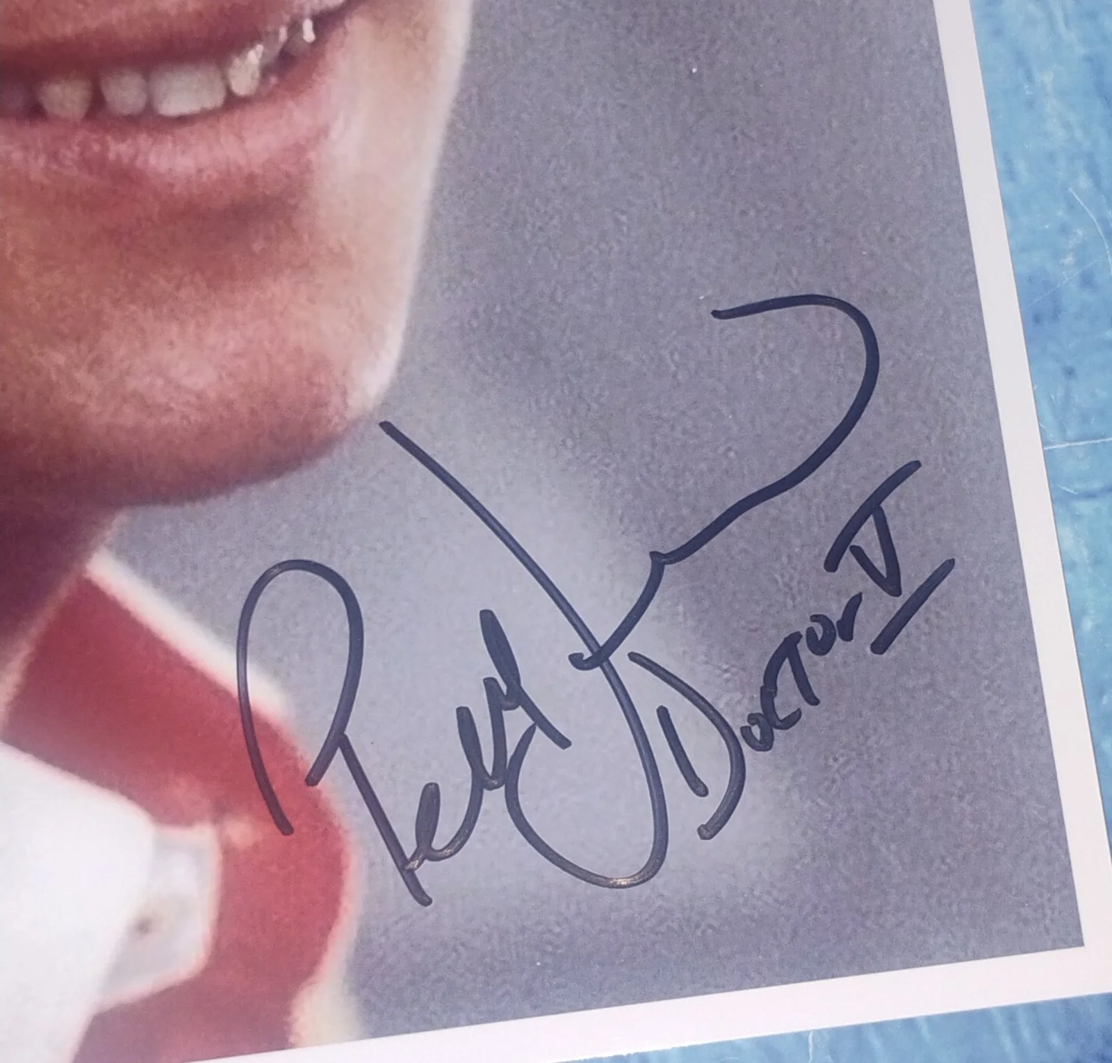 Peter Davison Hand Signed Autograph 8x10 Photo COA Doctor Who NO US TARIFFS, изображение 3