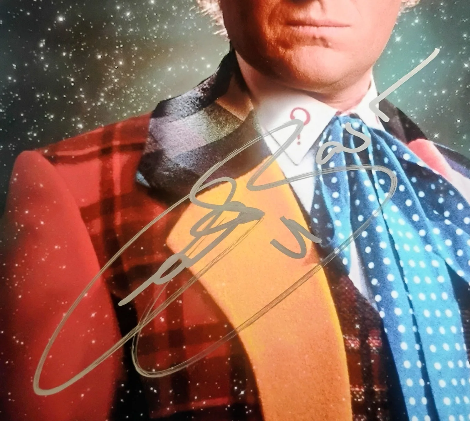 Colin Baker Hand Signed Autograph 8x10 Photo COA Doctor Who NO US TARIFFS, изображение 3