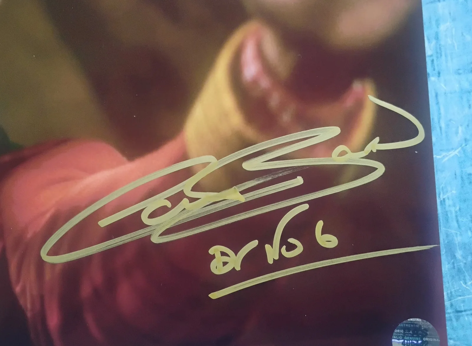 Colin Baker Hand Signed Autograph 8x10 Photo COA Doctor Who NO US TARIFFS, изображение 3