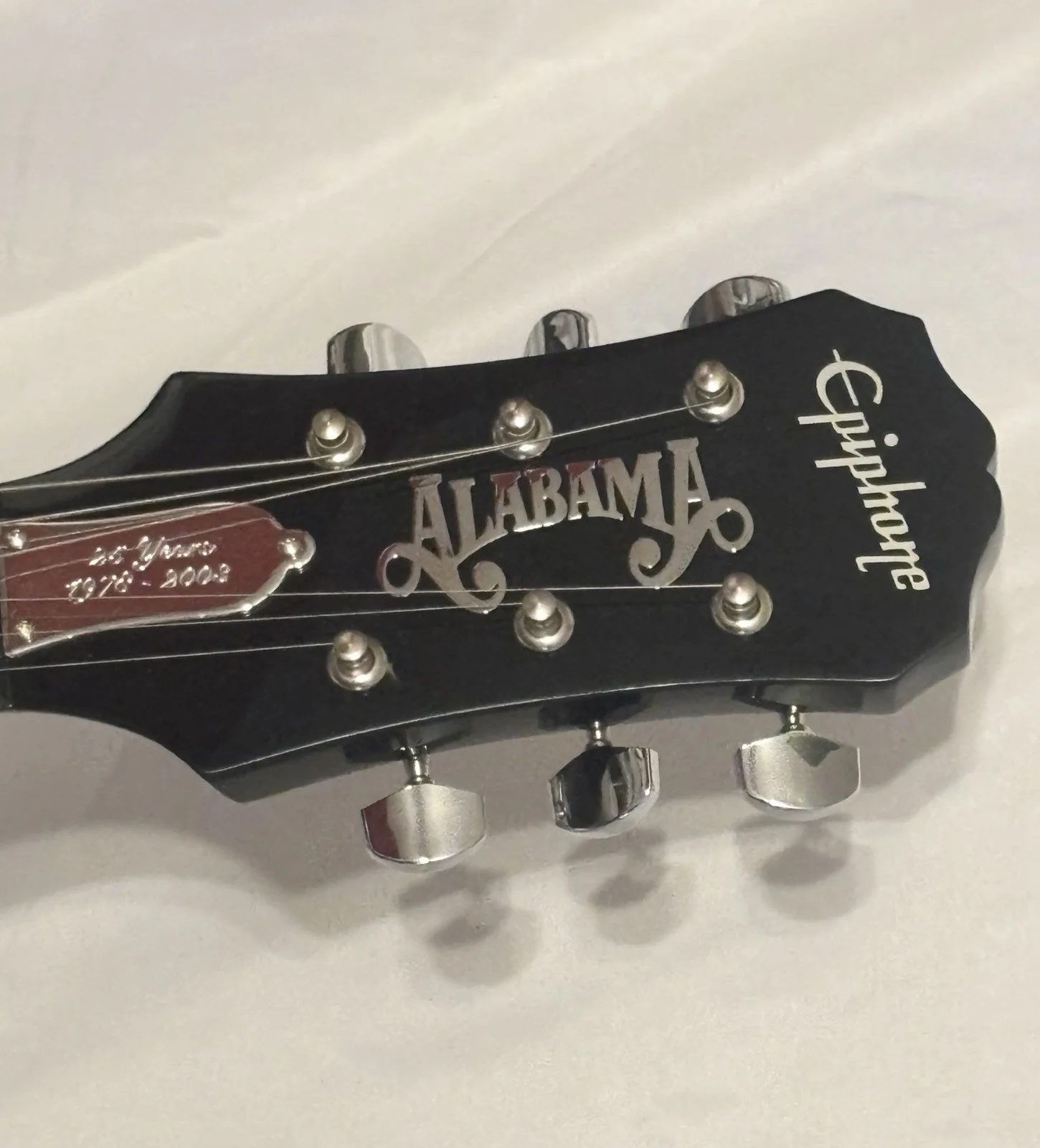 Alabama American Farewell Tour 2003 Signed Epiphone Guitar Soft Case COA, изображение 3