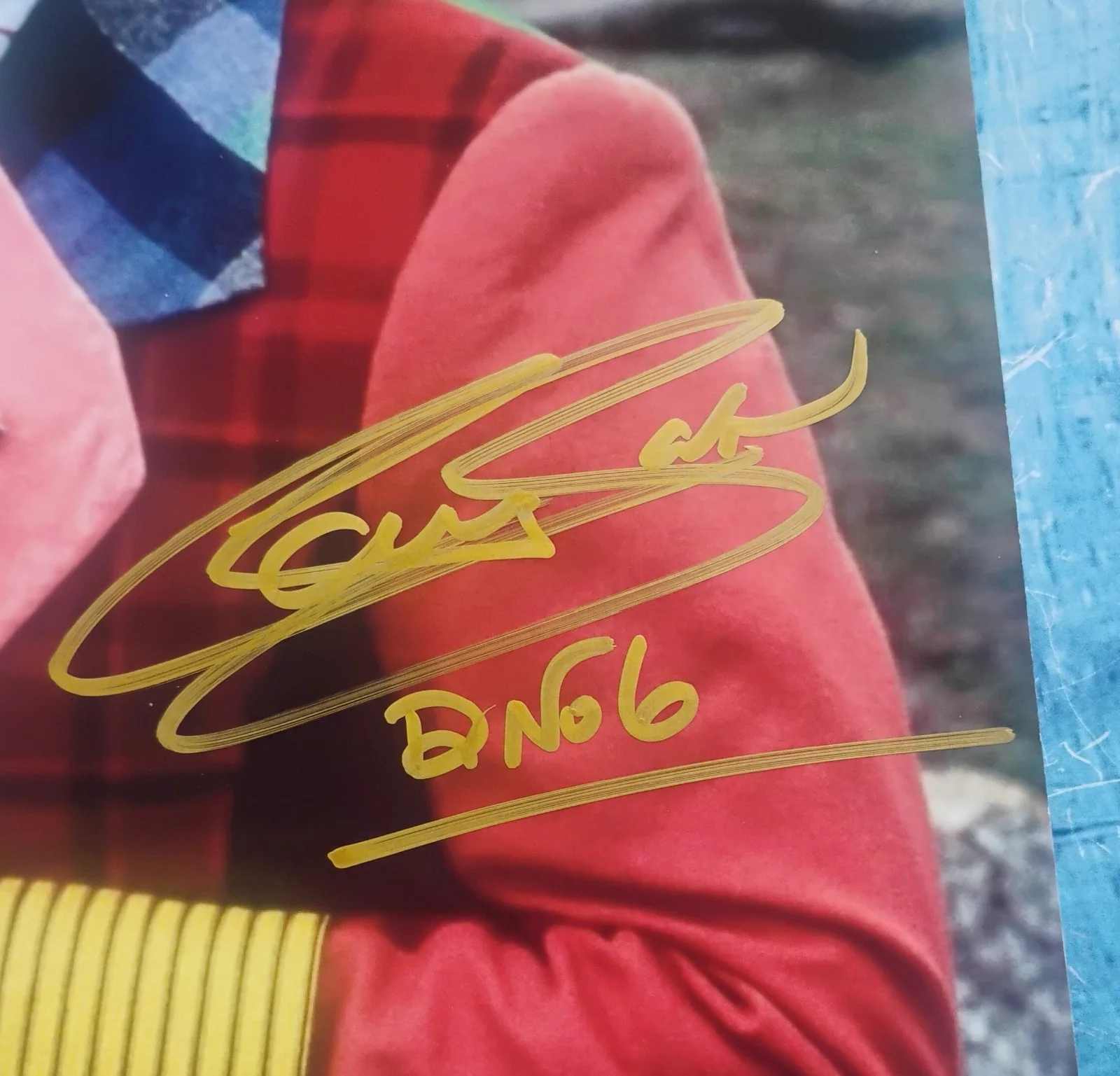 Colin Baker Hand Signed Autograph 8x10 Photo COA Doctor Who NO US TARIFFS, изображение 3