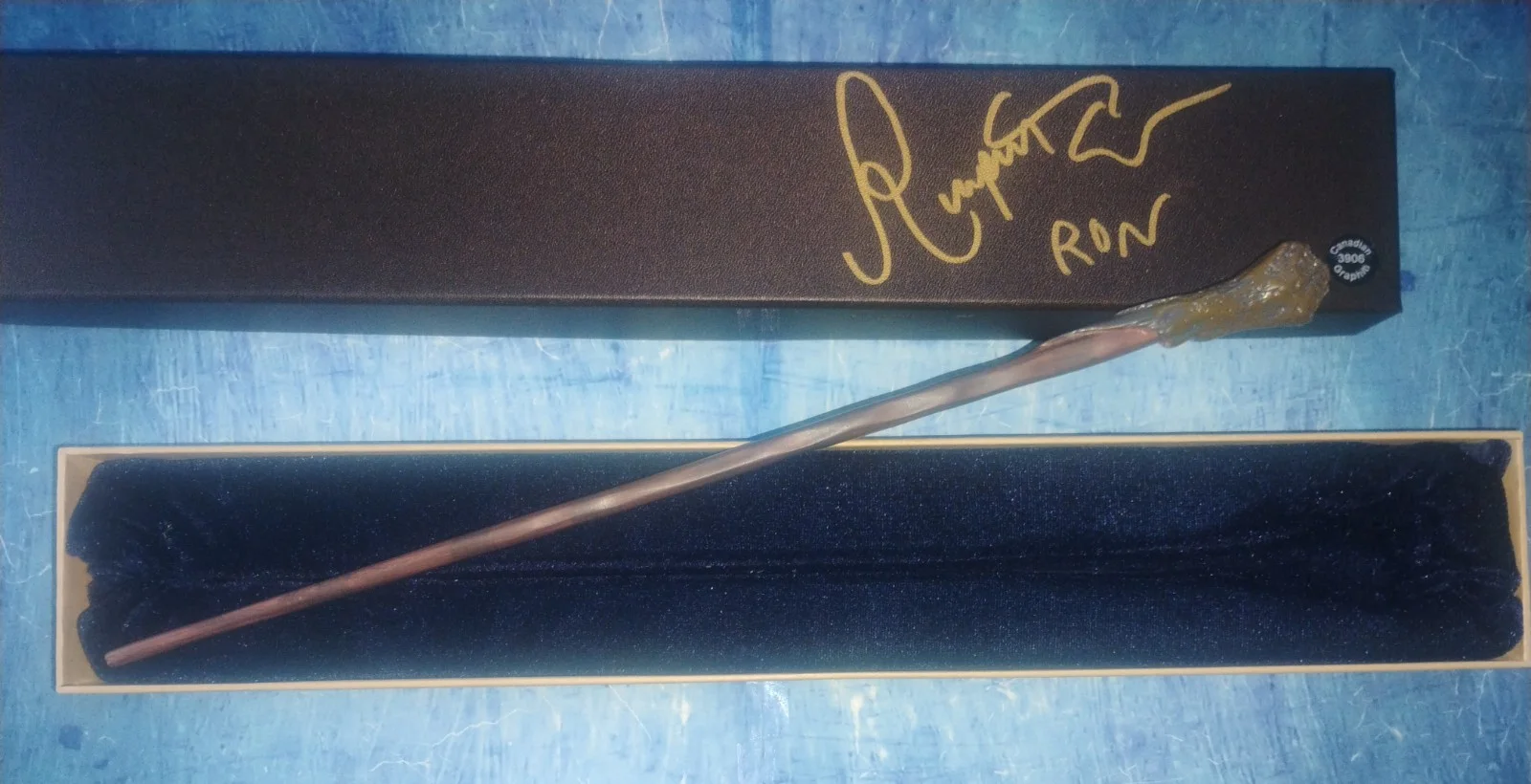 Rupert Grint Hand Signed Autograph Ron Weasley Wand COA Harry Potter NO TARIFFS, image 3