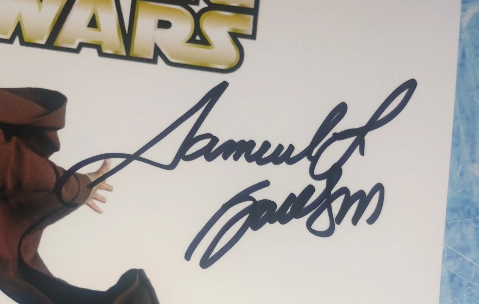 Samuel L Jackson Hand Signed Autograph 4x6 Photo COA Star Wars NO US TARIFFS, image 3