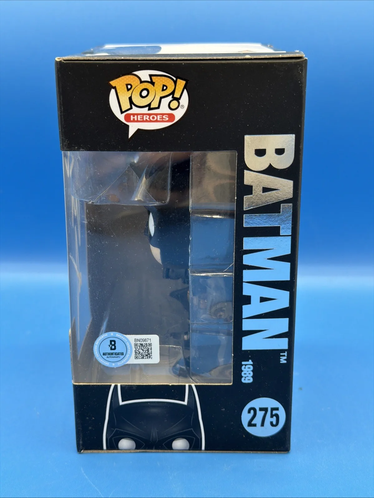 Christian Bale — Christian Bale Signed Autograph Batman Funko Pop The Dark Knight 275 Beckett COA, изображение 5