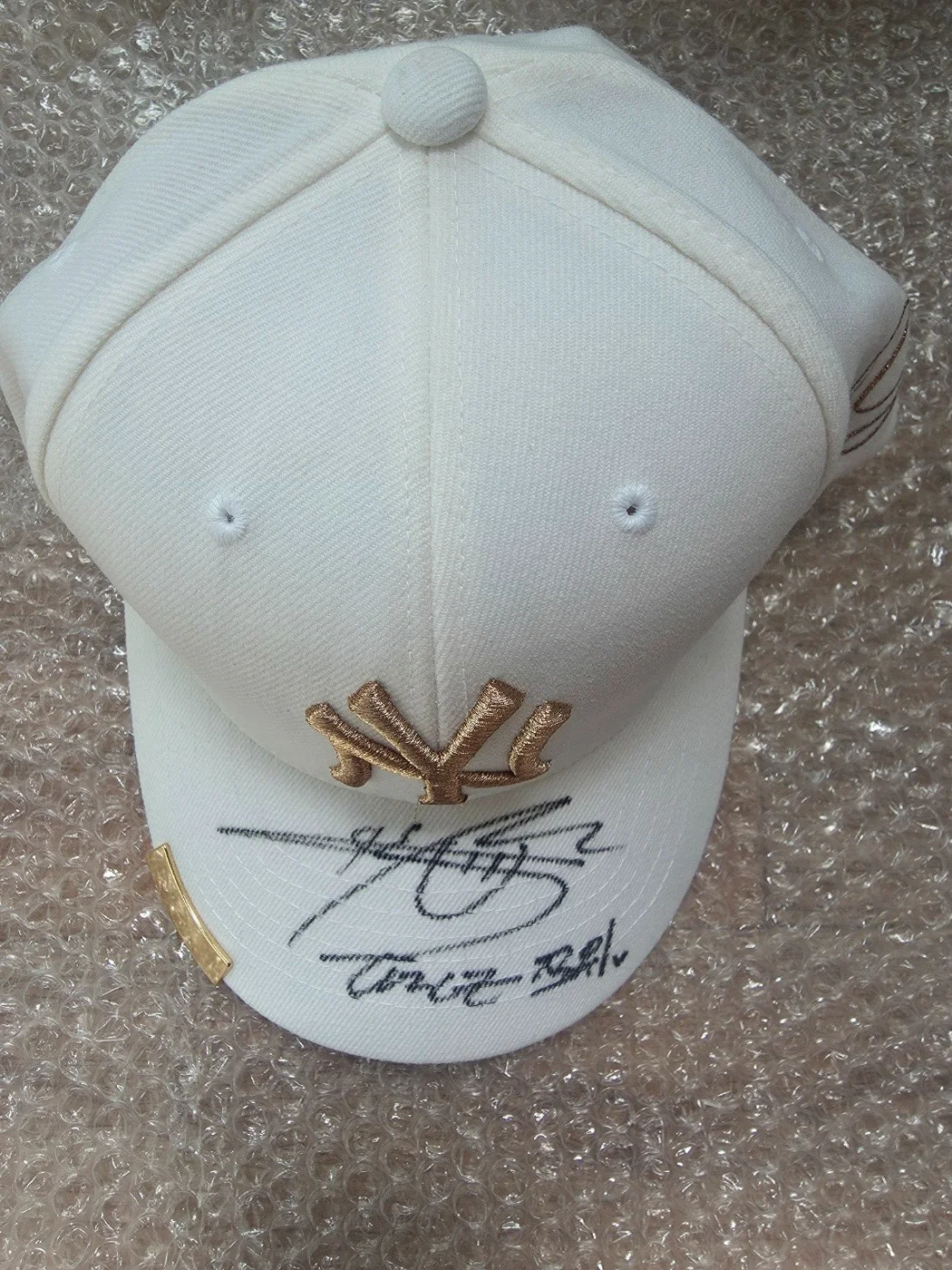 Event Prize MLB caps autographed and actually worn by twice All Members, image 4