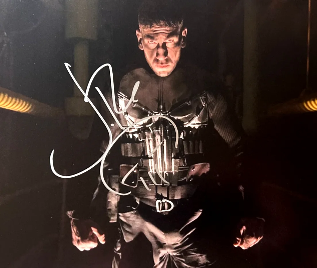 John Bernthal — Jon Bernthal THE PUNISHER Signed 8x10" Authentic Original Autographs w/COA
