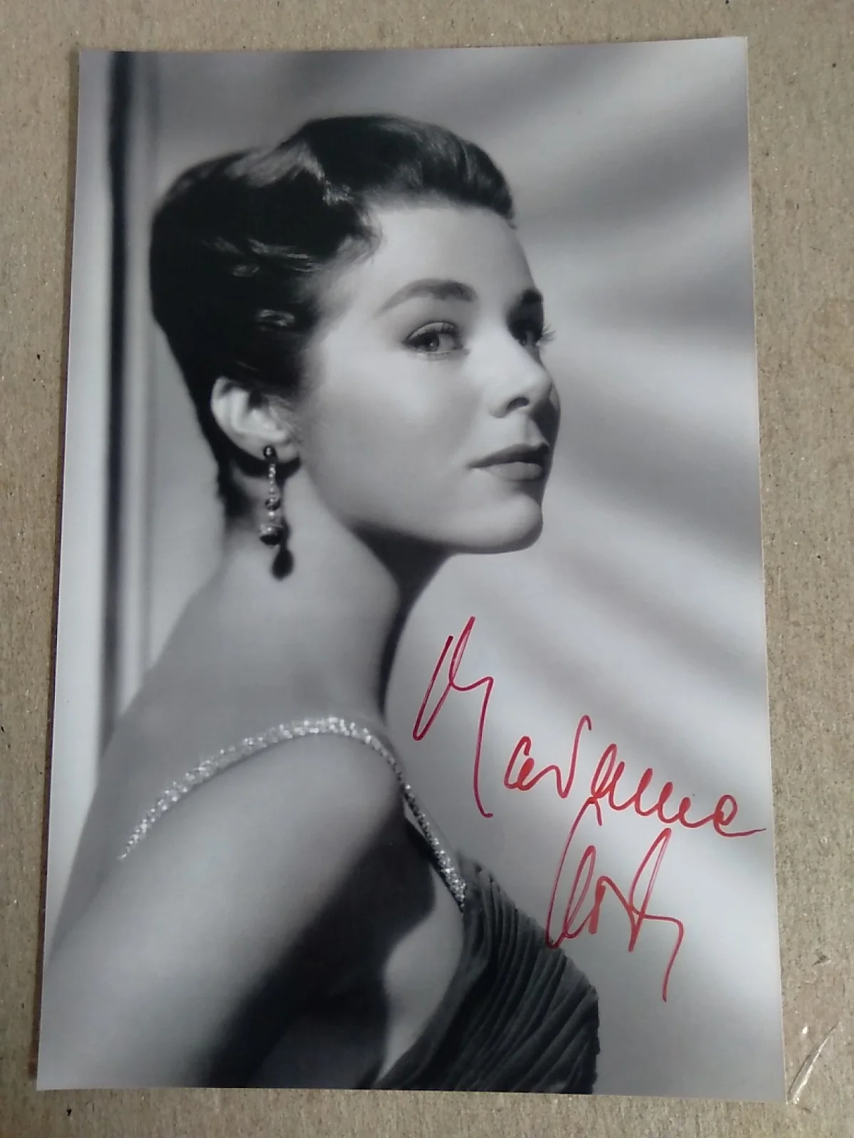 Marianne Koch German Actress Autographed 6x4 Photo Signed, изображение 2