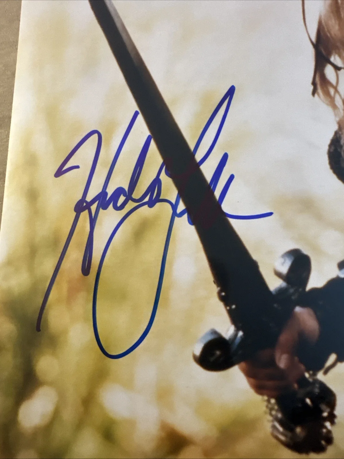 HUDSON LEICK — Hudson Leick Signed 8x10 Xena Warrior Princess Callisto Photo BAS Pre Cert, изображение 3