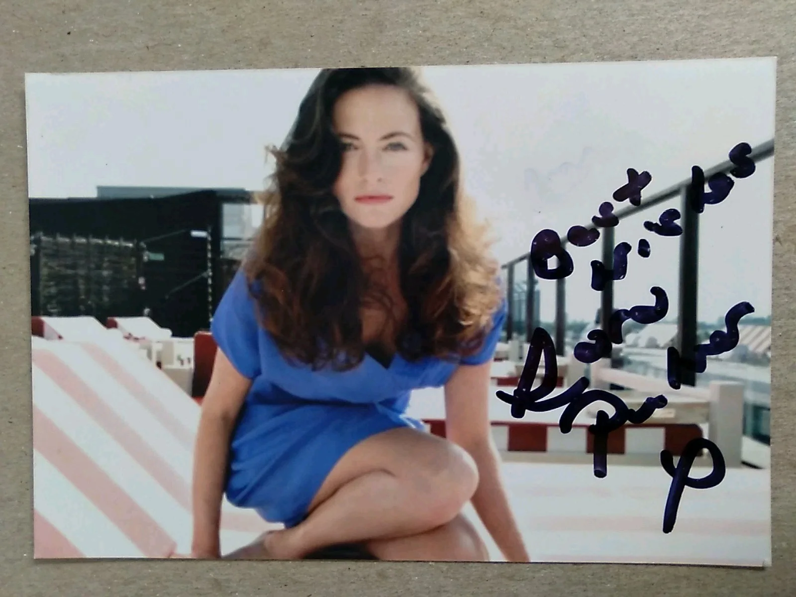Lara Pulver British Actress Signed 6x4in Photo Autographed, изображение 2