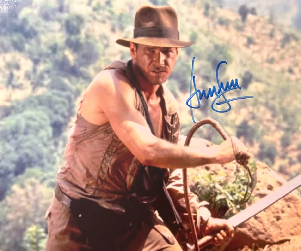 Harrison Ford — HARRISON FORD Signed: INDIANA JONES 8x10" Authentic Original Autograph w/COA, image 3
