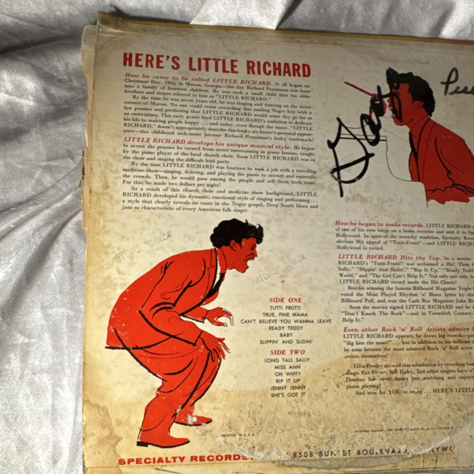 Little Richard Here's Little Richard Specialty SP-2100 Vinyl LP, image 5