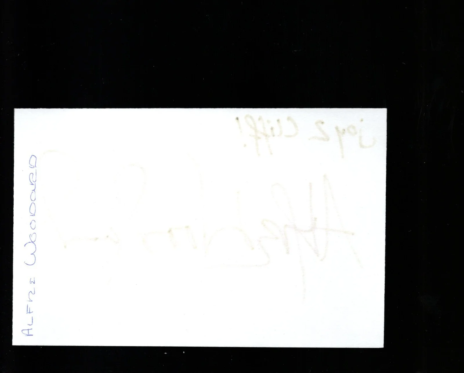 Alfre Woodard - Actress * Signed Index Card * Star Trek - Scrooged, image 2