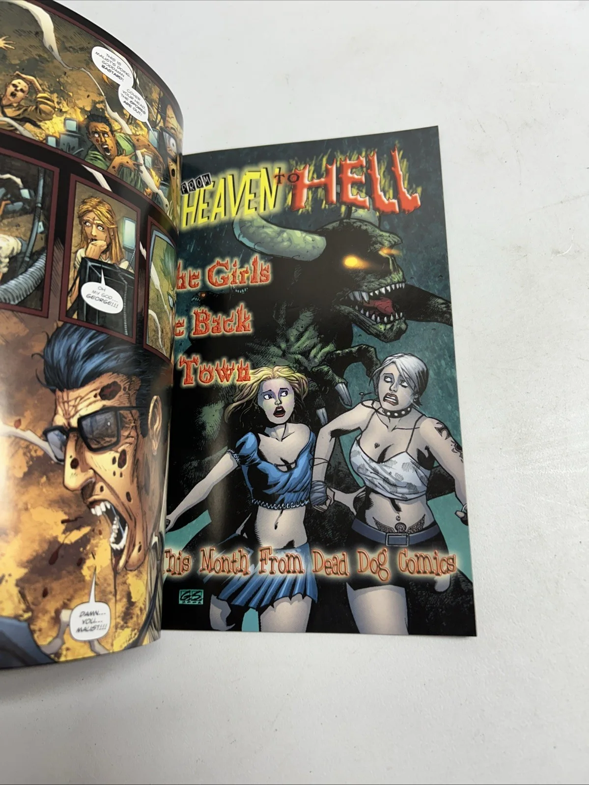 Tom Sullivan — Tom Sullivan Books Of The Dead Devil Head Comic Book Sketch Art Evil Dead, image 4