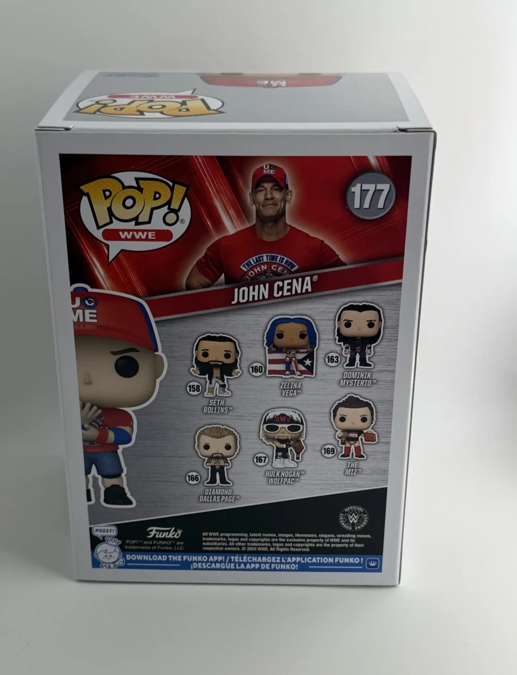 John Cena — JOHN CENA SIGNED FANATICS EXCLUSIVE AUTO AUTHENTIC WWE FUNKO POP BAS BECKETT, image 3