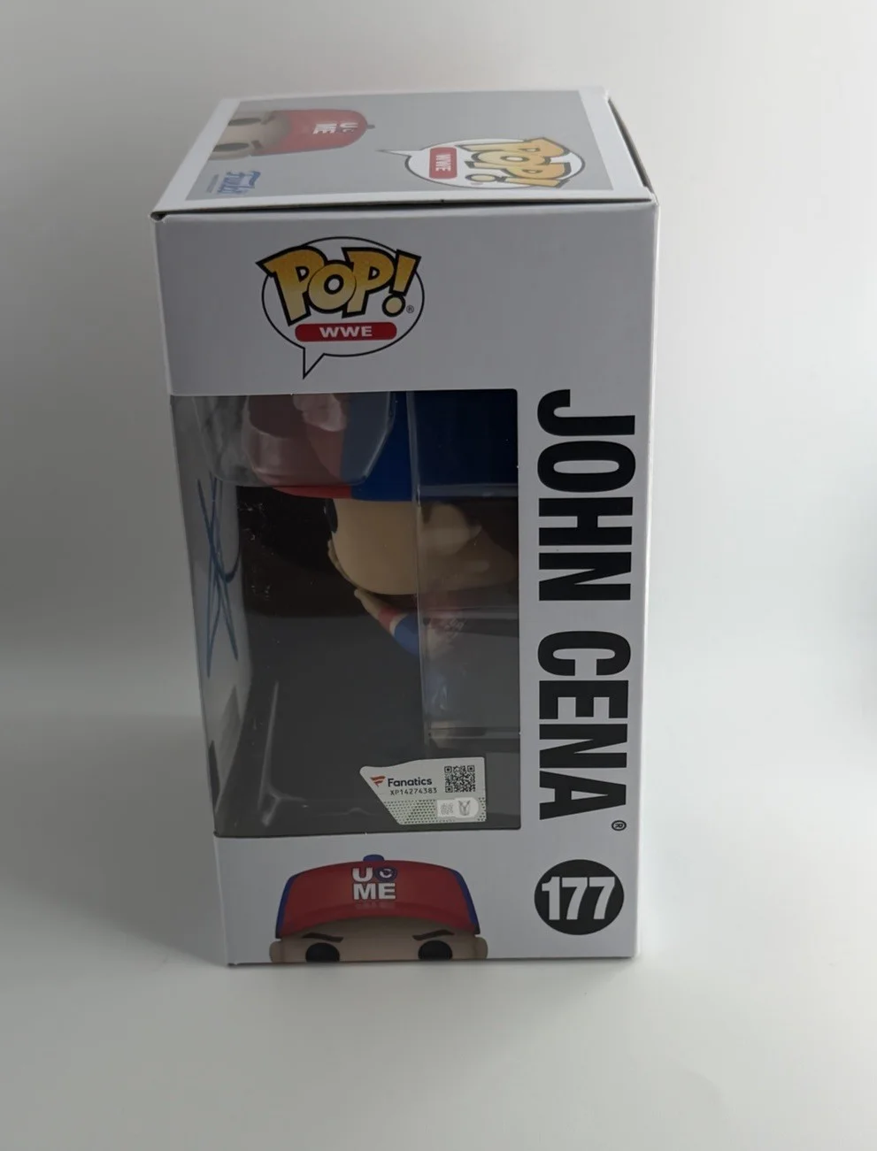 John Cena — JOHN CENA SIGNED FANATICS EXCLUSIVE AUTO AUTHENTIC WWE FUNKO POP BAS BECKETT, image 4