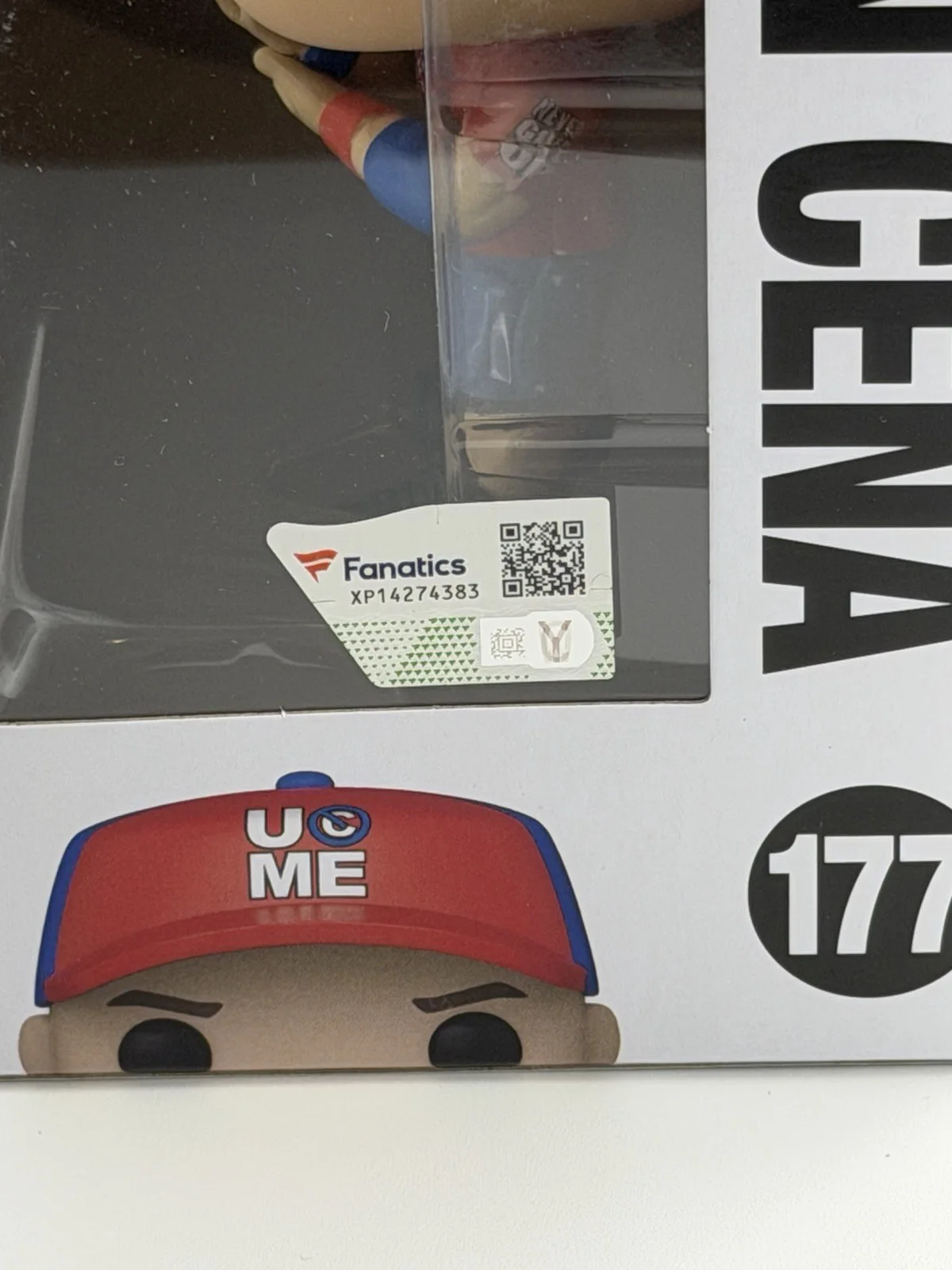 John Cena — JOHN CENA SIGNED FANATICS EXCLUSIVE AUTO AUTHENTIC WWE FUNKO POP BAS BECKETT, image 5
