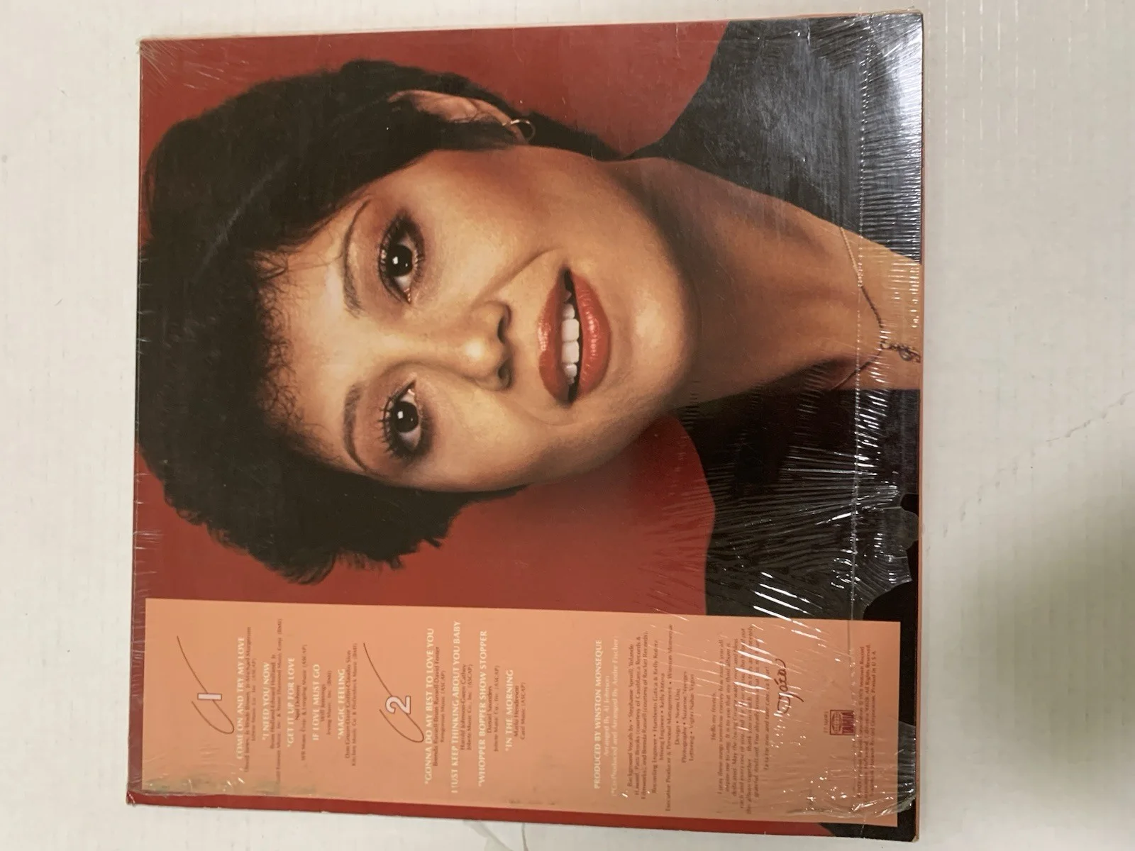 Tata Vega Try My Love Signed Original Vinyl Record Music Industry Collectible, изображение 2
