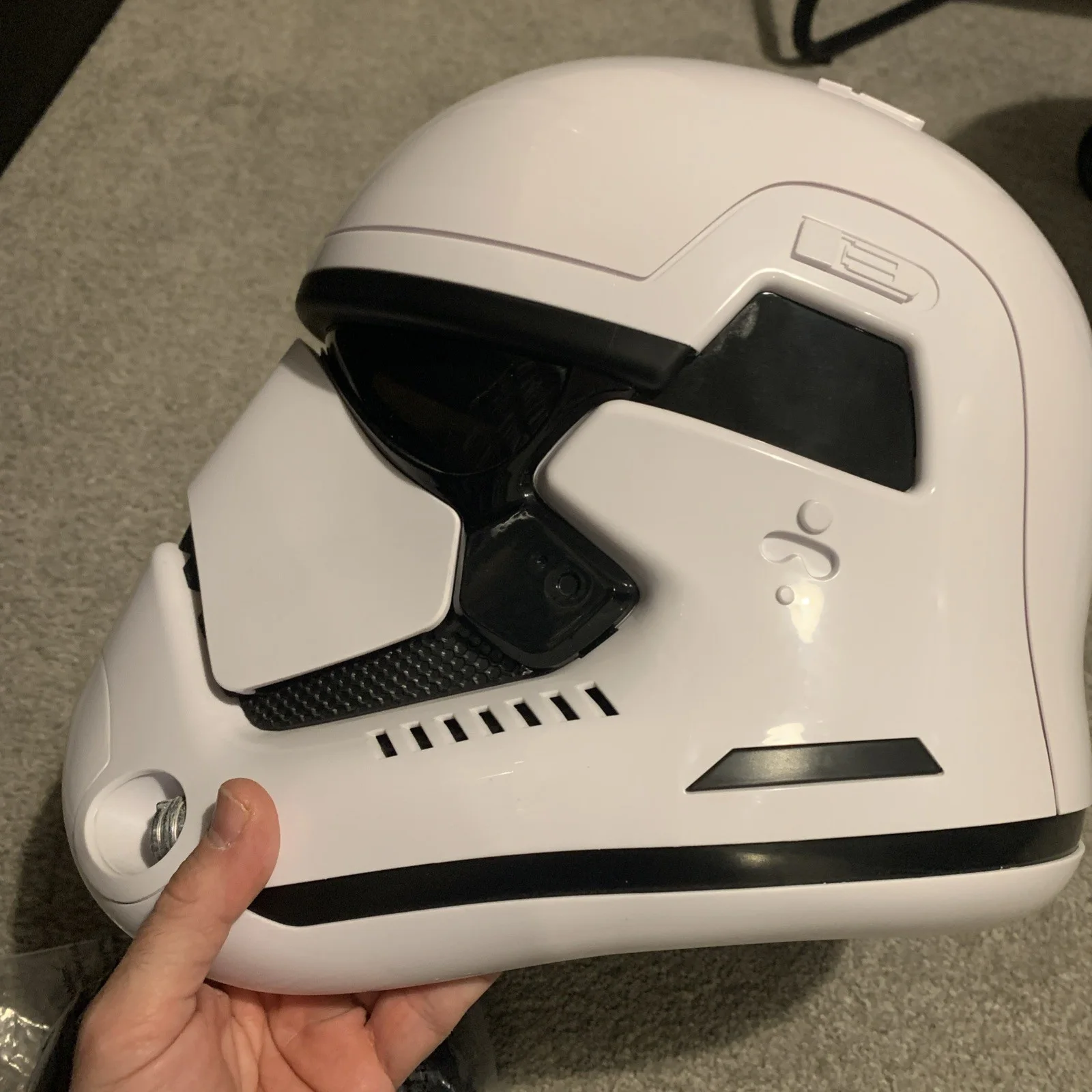 Star Wars The Black Series First Order Stormtrooper Electronic Helmet Hasbro, image 3