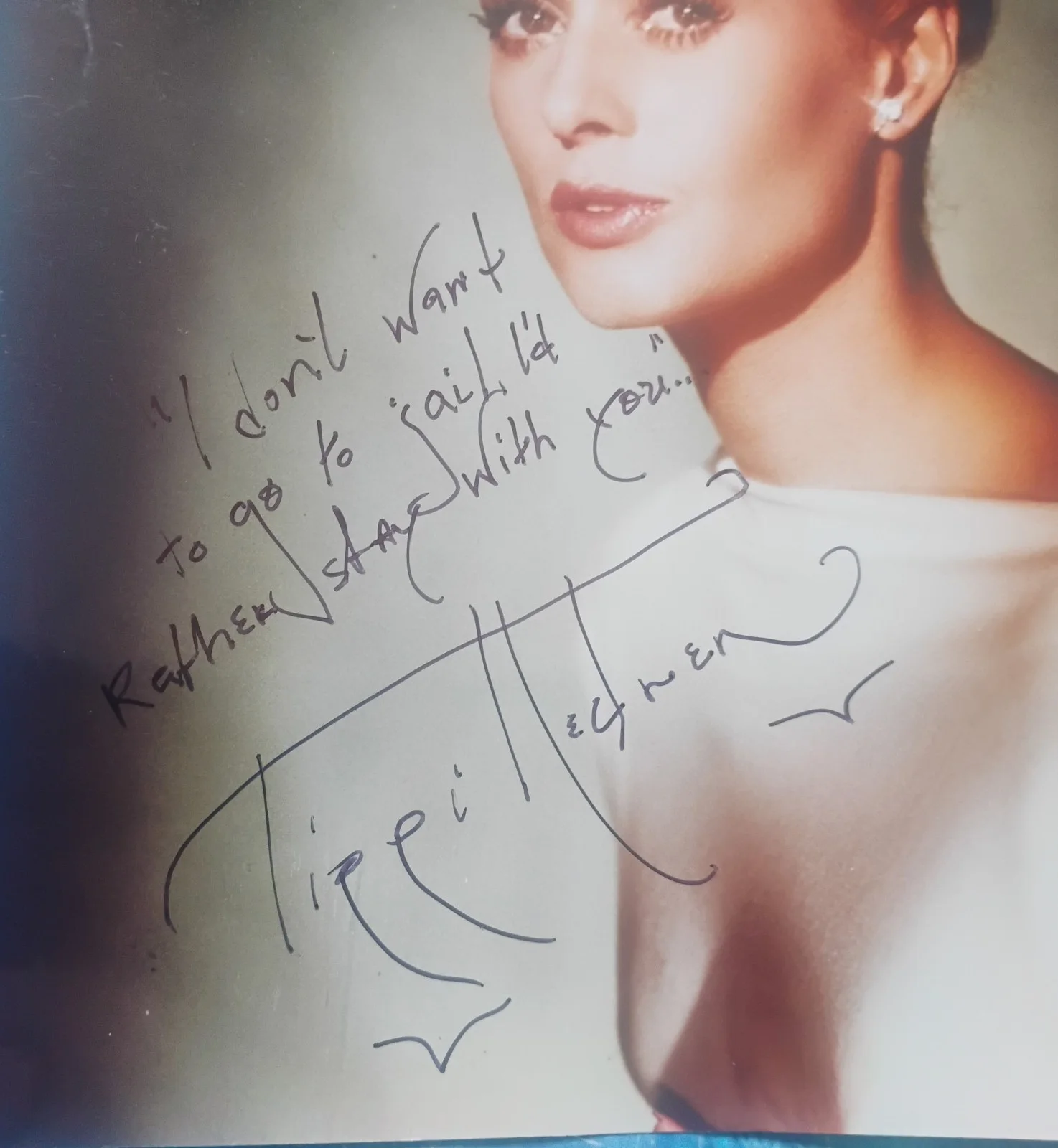 Tippi Hedren Hand Signed 8x10 Photo PSA COA Marnie Quote NO US TARIFFS, image 3