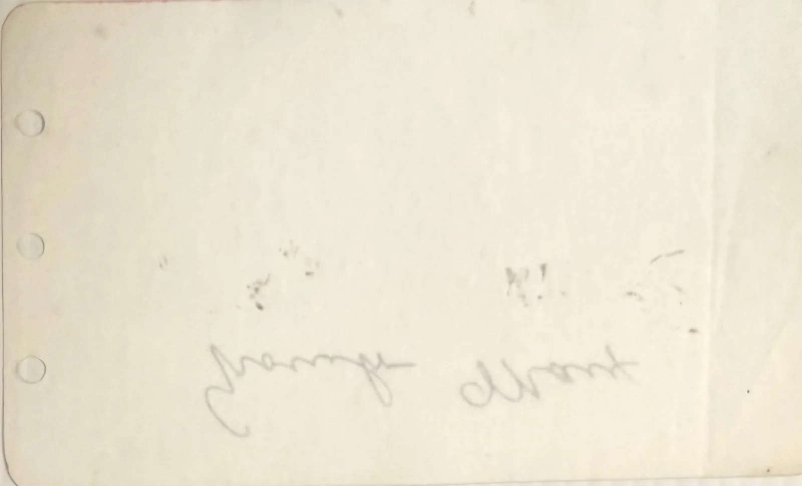 Graucho Marx — GRAUCHO MARX Signed Autographed 3" x 5" ALBUM PAGE A Day at the Races DUCK SOUP, изображение 4