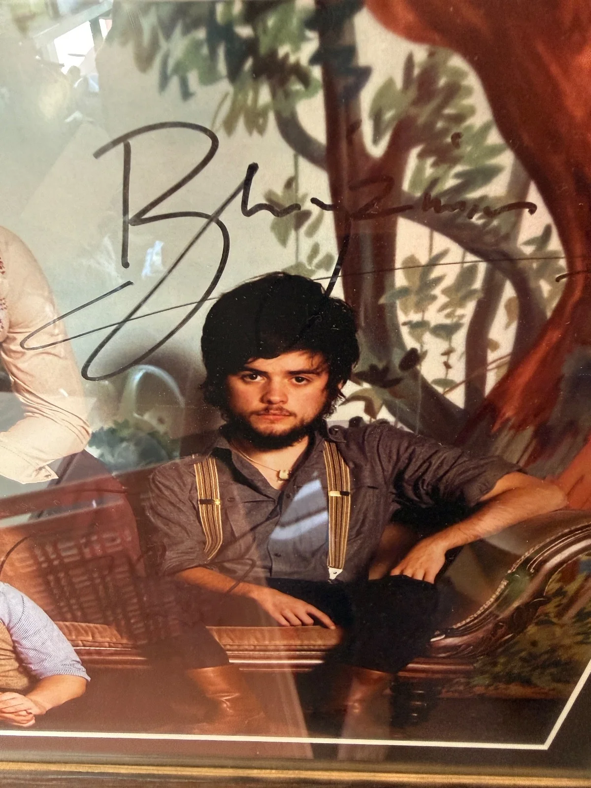 Mumford & Sons Group Signed Autographed 14 x 20 FRAMED — Certified COA, image 4