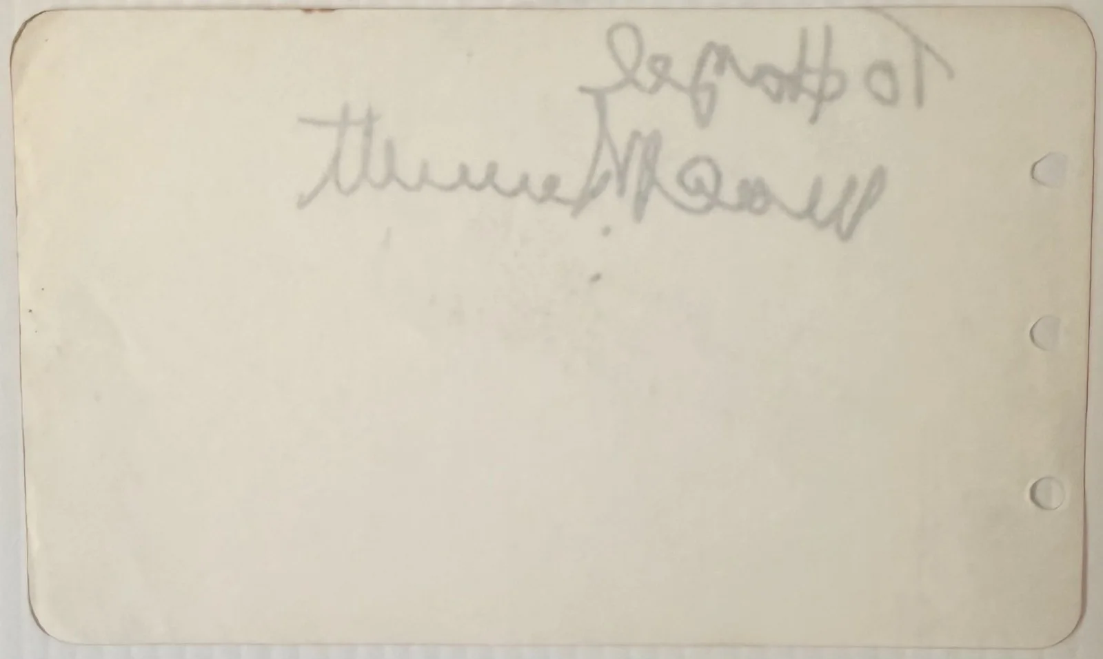 Mack Sennett — MACK SENNETT Signed Autographed 3"x 5" ALBUM PAGE KEYSTONE KOPS Arbuckle CHAPLIN, изображение 5