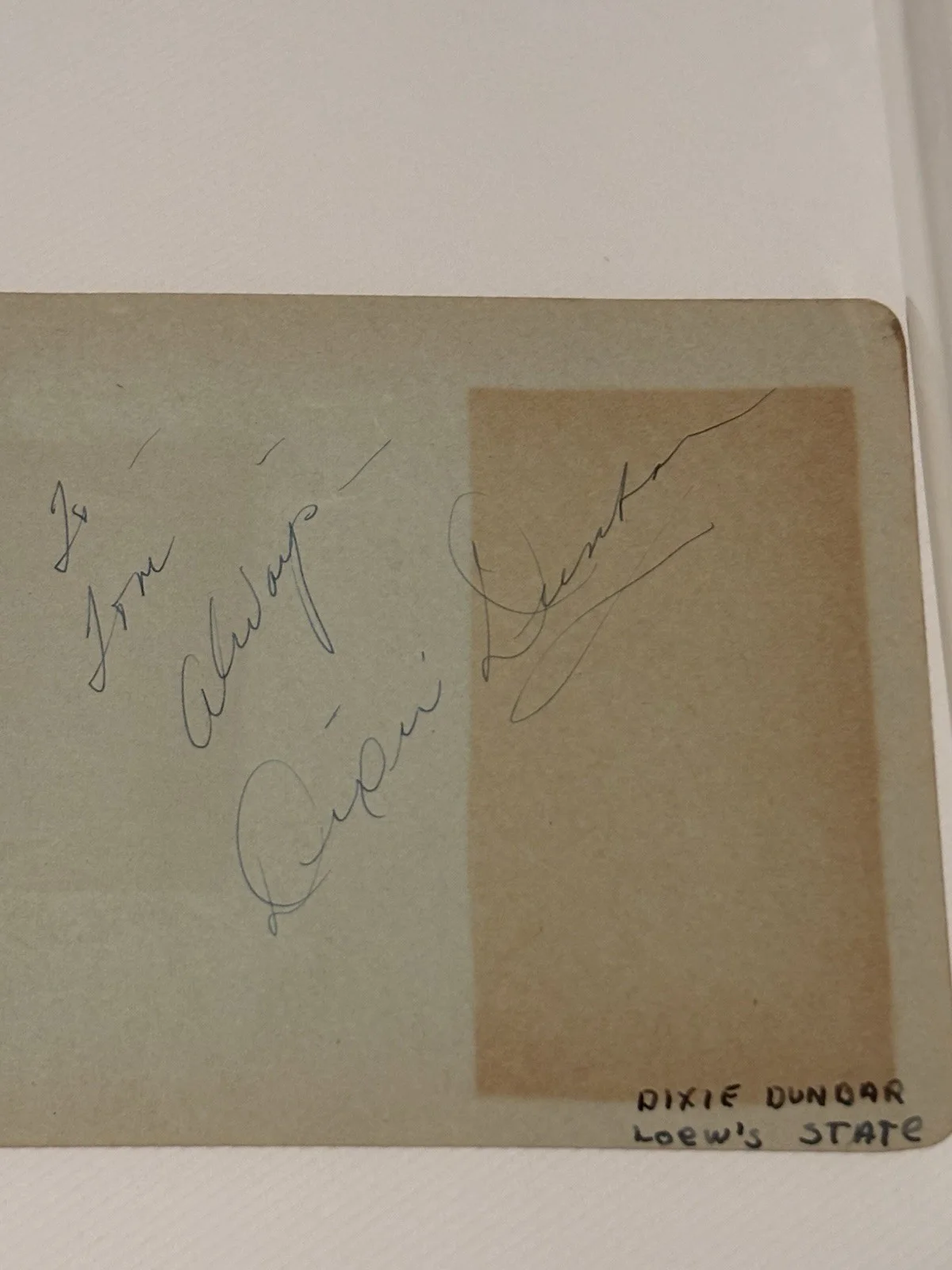 Dixie Dunbar — Dixie Dunbar Film Star Autograph And Photo Portrait 1936 Signed 8x10 B&W, изображение 5