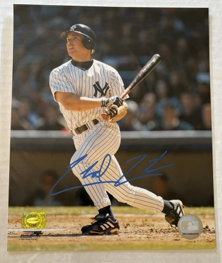 Chad Curtis — Chad Curtis Signed Autographed 8x10 Photo COA 17861 AUTO