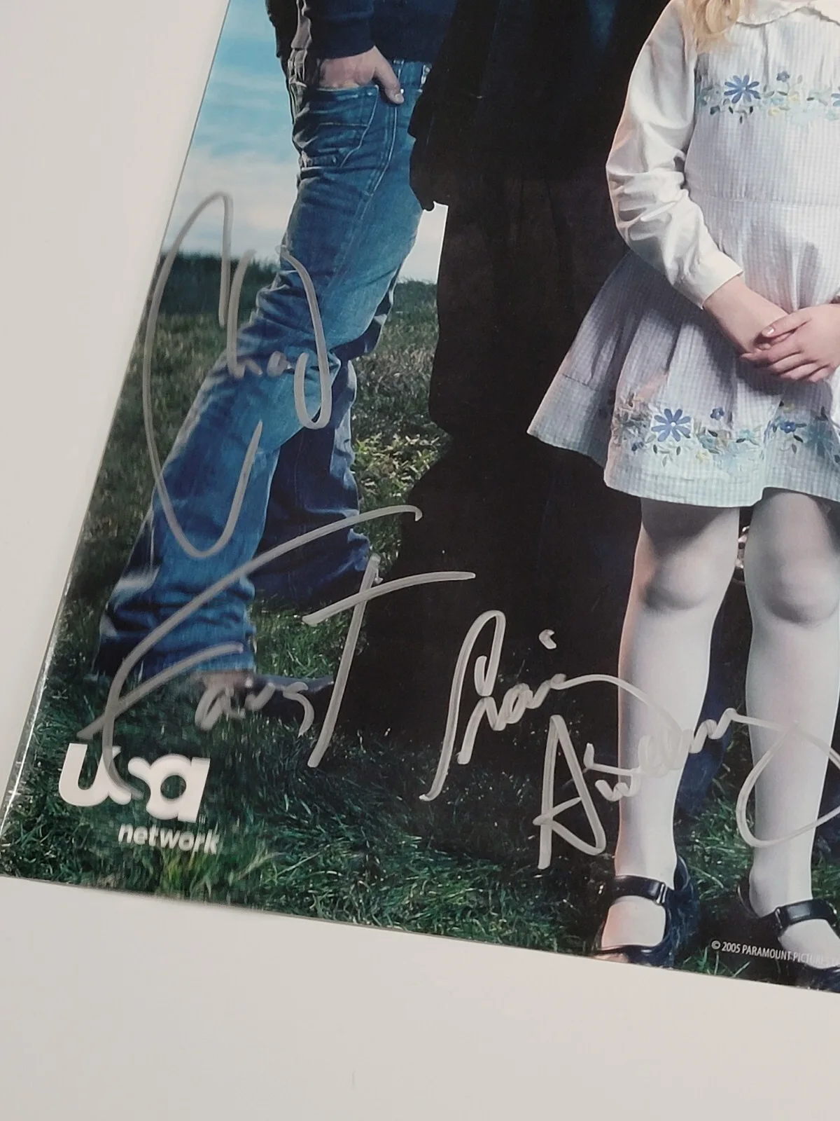 Mahershala Ali, Joel Gretsch, Chad Faust — Signed Poster SDCC Mahershala Ali Comic Con 2005 The 4400 USA Cast TV, image 5