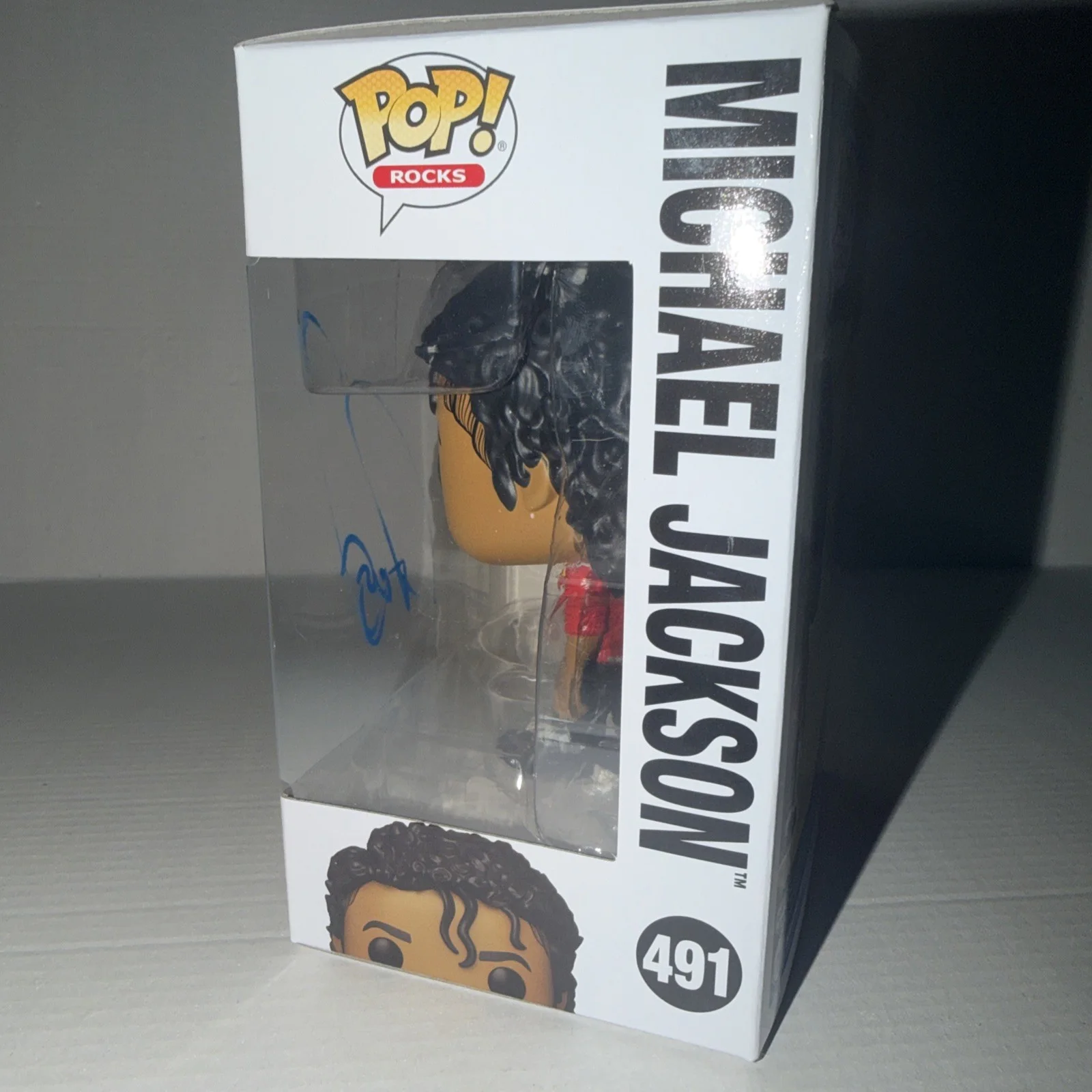 Jaafar Jackson — Jaafar Jackson Signed Autographed Michael Jackson Funko Pop PROOF PHOTO, image 2