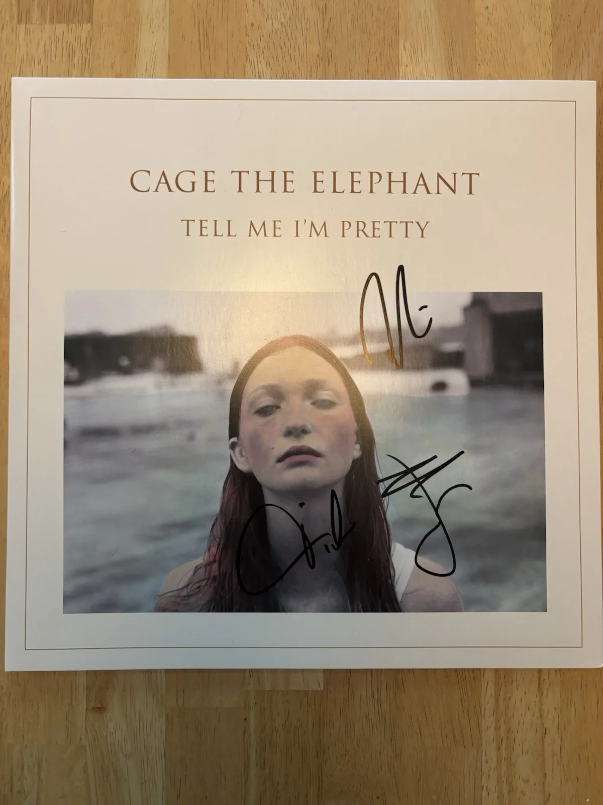Cage The Elephant Band Signed Autographed Tell Me I'm Pretty Vinyl. Beckett LOA, изображение 2