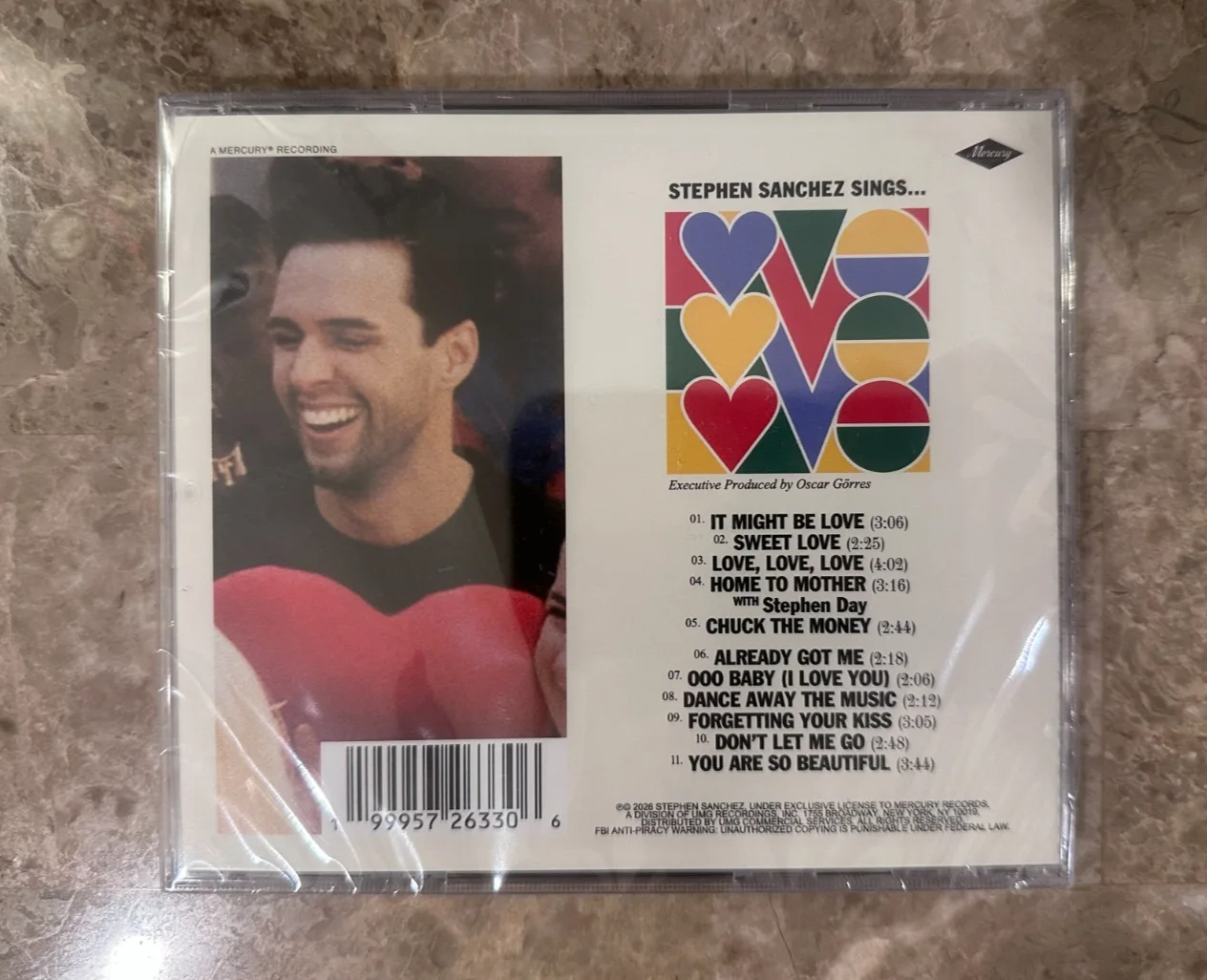 Stephen Sanchez – Love Love Love CD + Signed Art Card • SEALED • IN HAND, image 3
