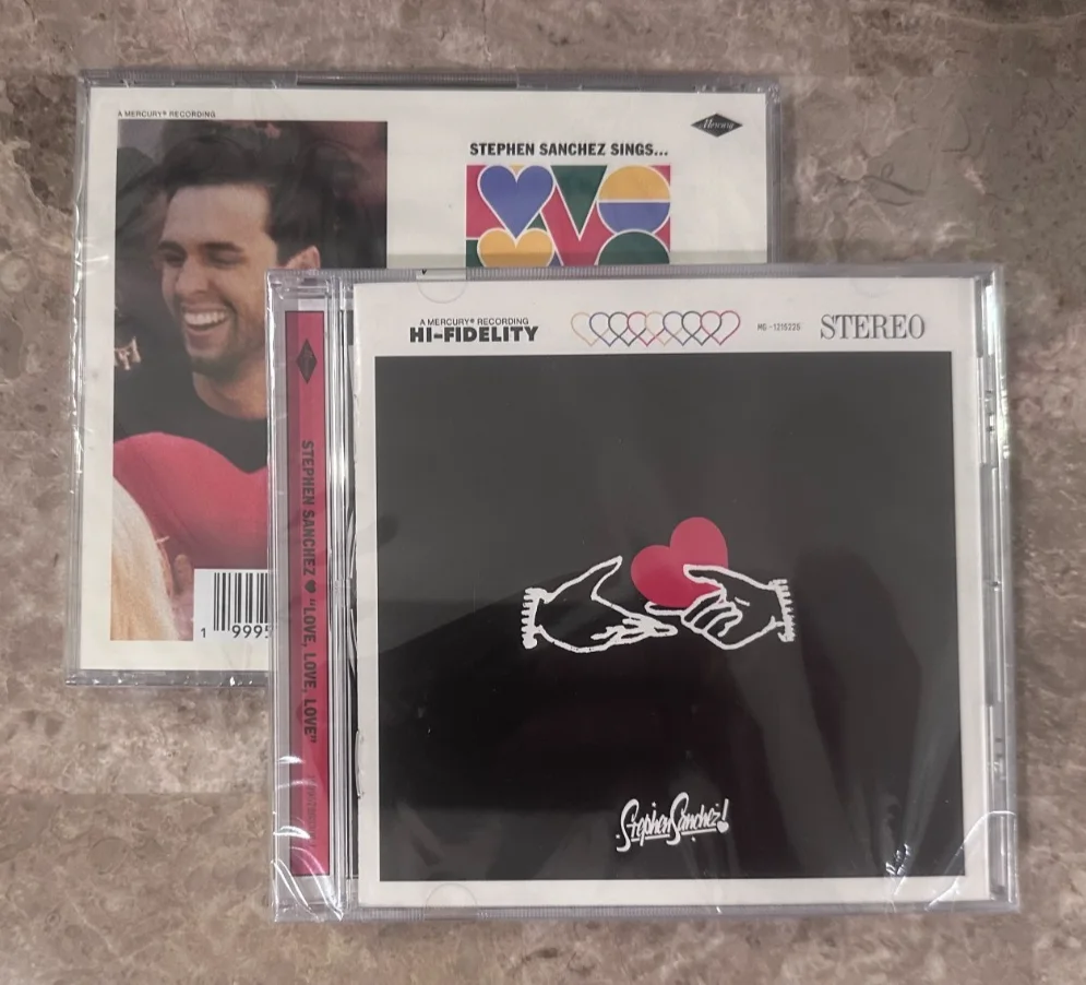 Stephen Sanchez – Love Love Love CD + Signed Art Card • SEALED • IN HAND, image 4