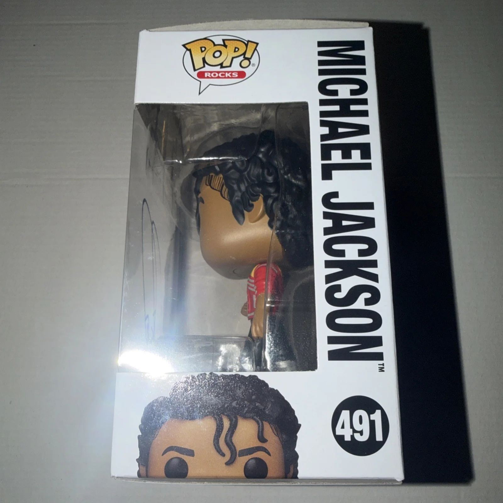 Jaafar Jackson — Jaafar Jackson Signed Autographed Michael Jackson Funko Pop PROOF PHOTO, image 2