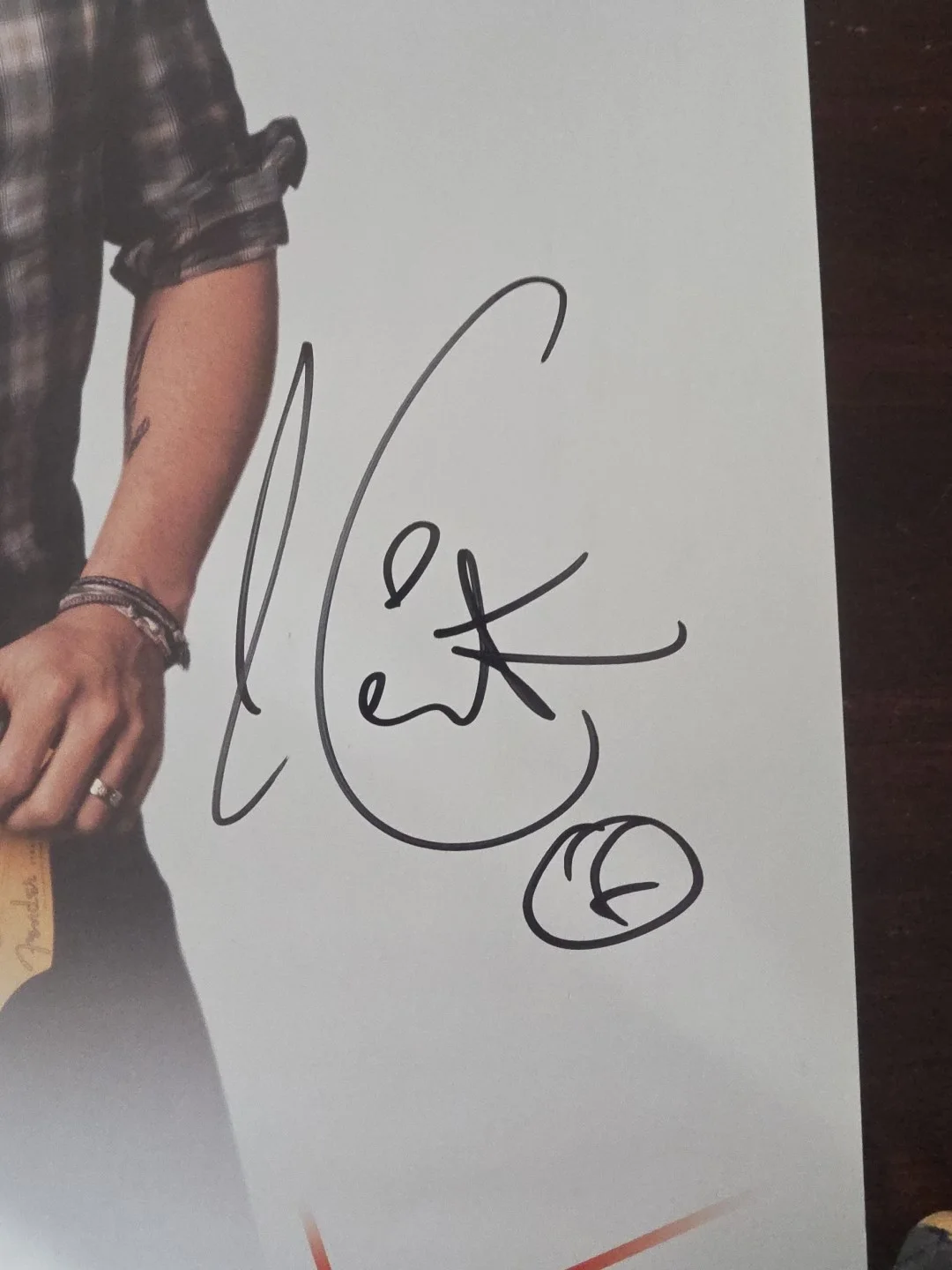 Keith Urban Signed Autographed 11 X 17 Concert Poster Country Music- C, изображение 2