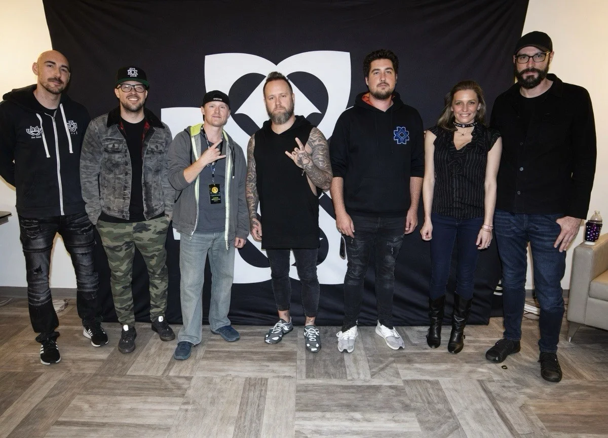 Breaking Benjamin — Breaking Benjamin (Band) signed posters Ember Tour with Five Finger Death Punch, изображение 4