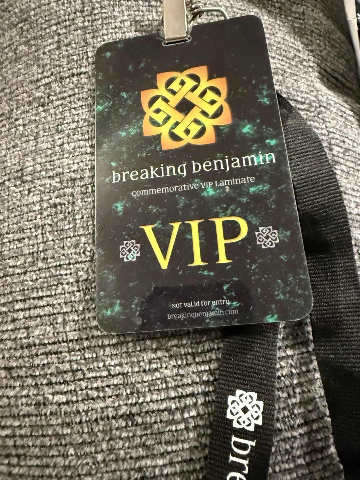 Breaking Benjamin — Breaking Benjamin (Band) signed posters Ember Tour with Five Finger Death Punch, изображение 5