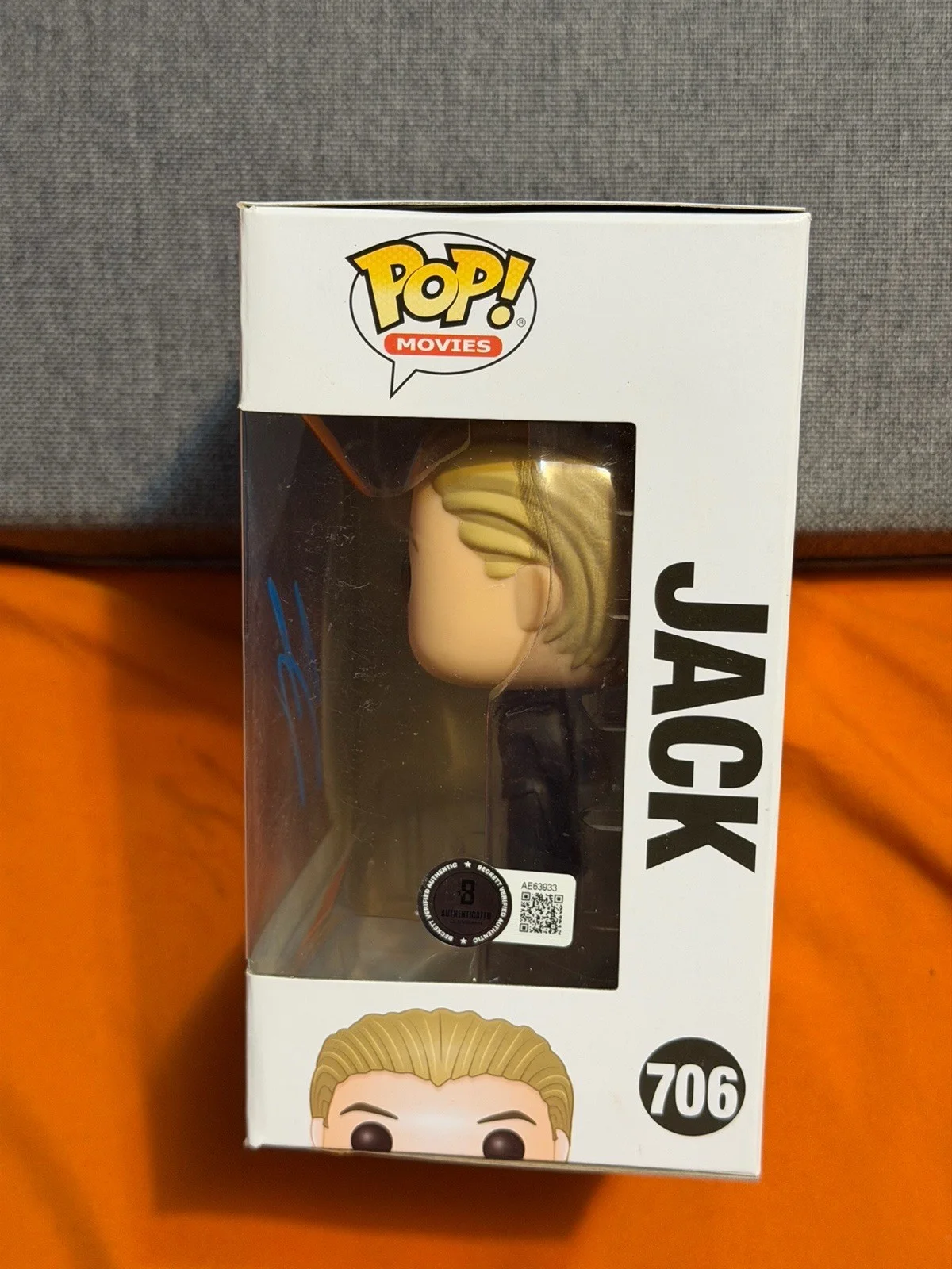 LEONARDO DICAPRIO Signed TITANIC FUNKO POP JACK BECKETT COA JAMES CAMERON, изображение 3