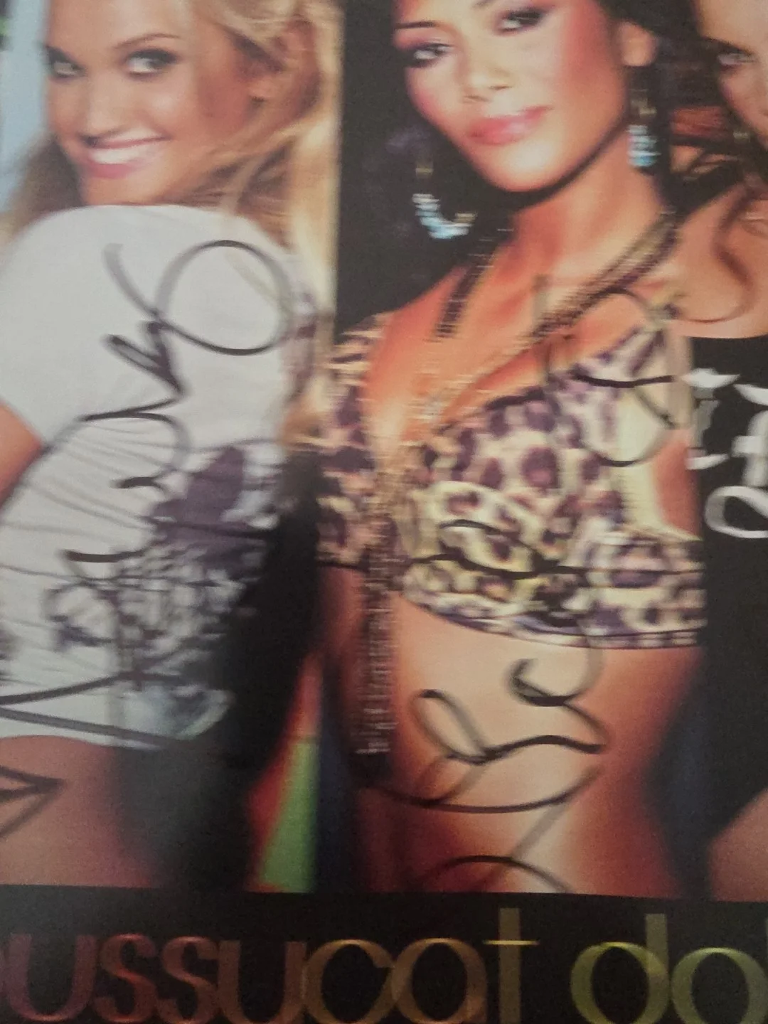 GROUP signed the pussycat dolls 11x17 poster autographed nicole scherzinger, image 4