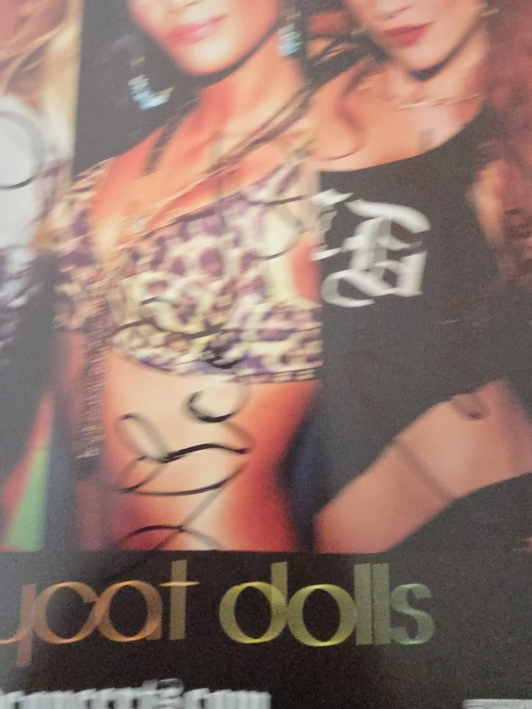 GROUP signed the pussycat dolls 11x17 poster autographed nicole scherzinger, image 5
