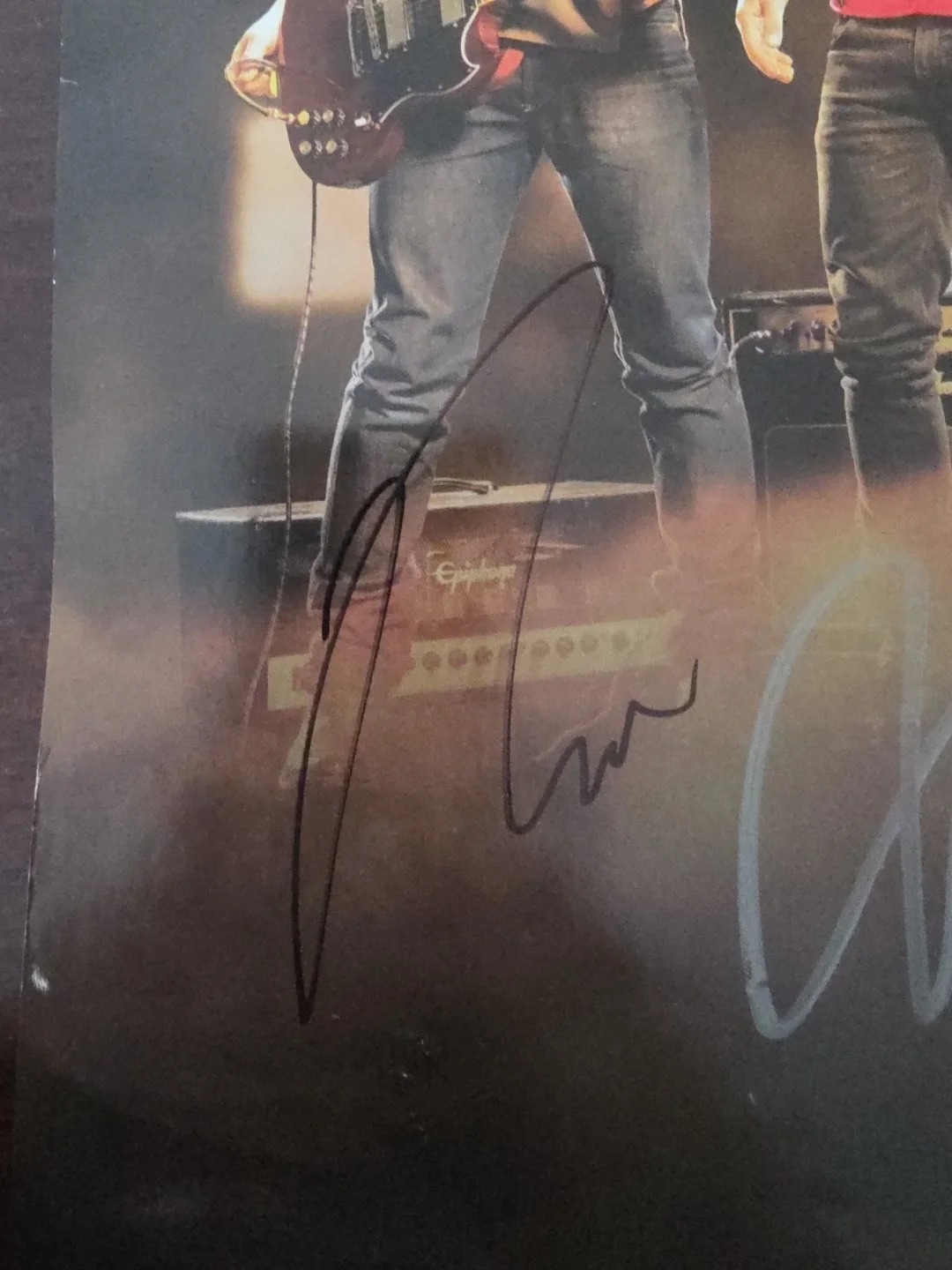 Kevin, Joe, Nick Jonas Brothers Signed 12x17 2009 Tour Promo Poster, image 2