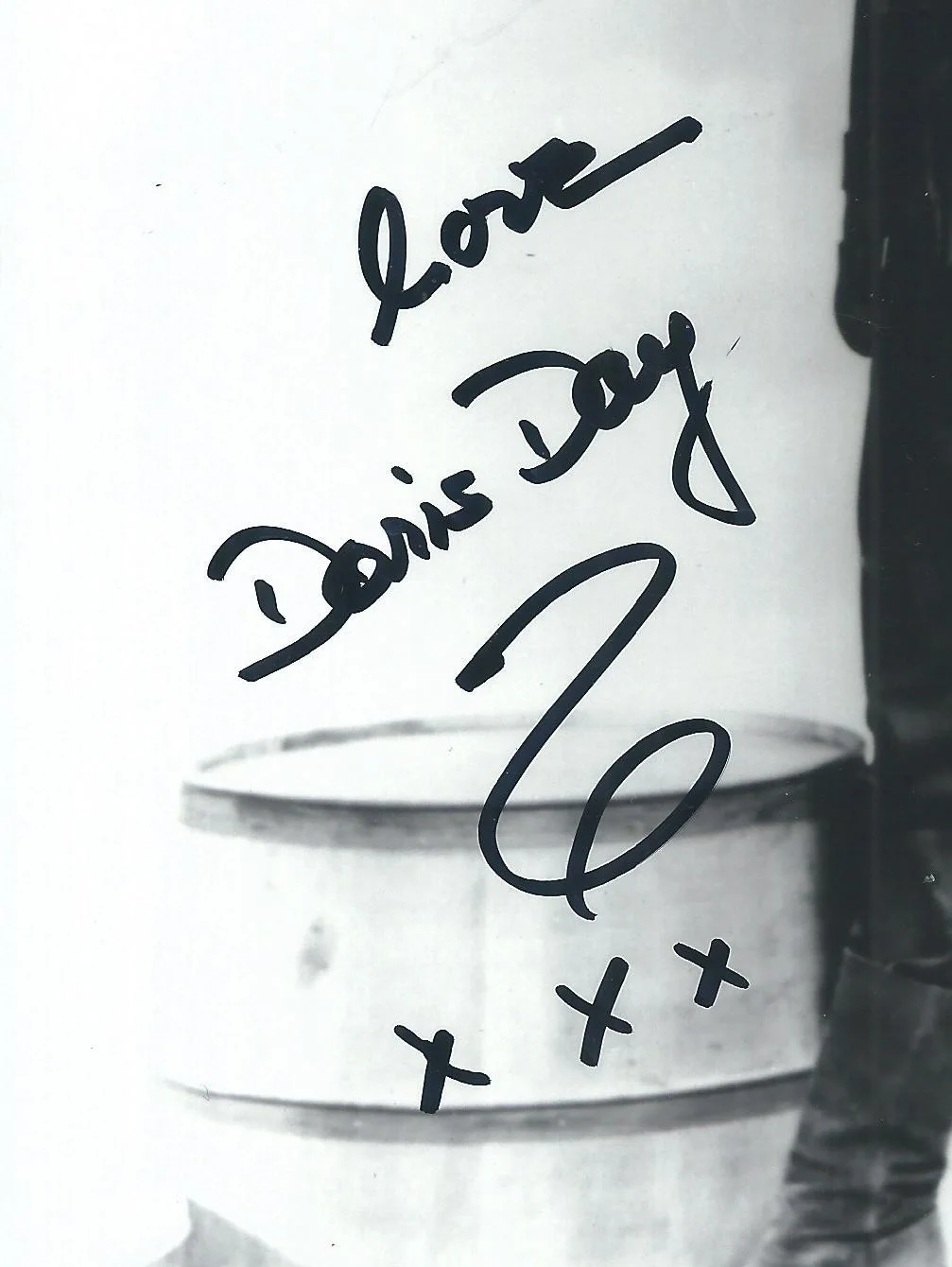 DORIS DAY COWBOY WESTERN SIGNED AUTOGRAPH PHOTO, image 2