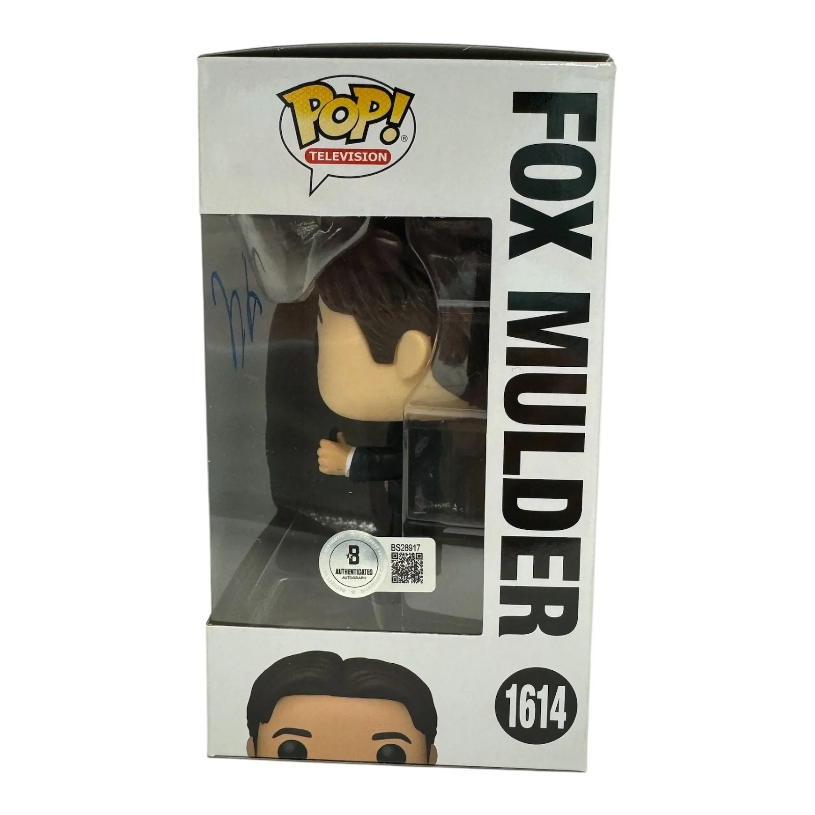 David Duchovny — David Duchovny Signed Autograph The X Files Funko Pop 1614 Beckett BAS Mulder, изображение 2