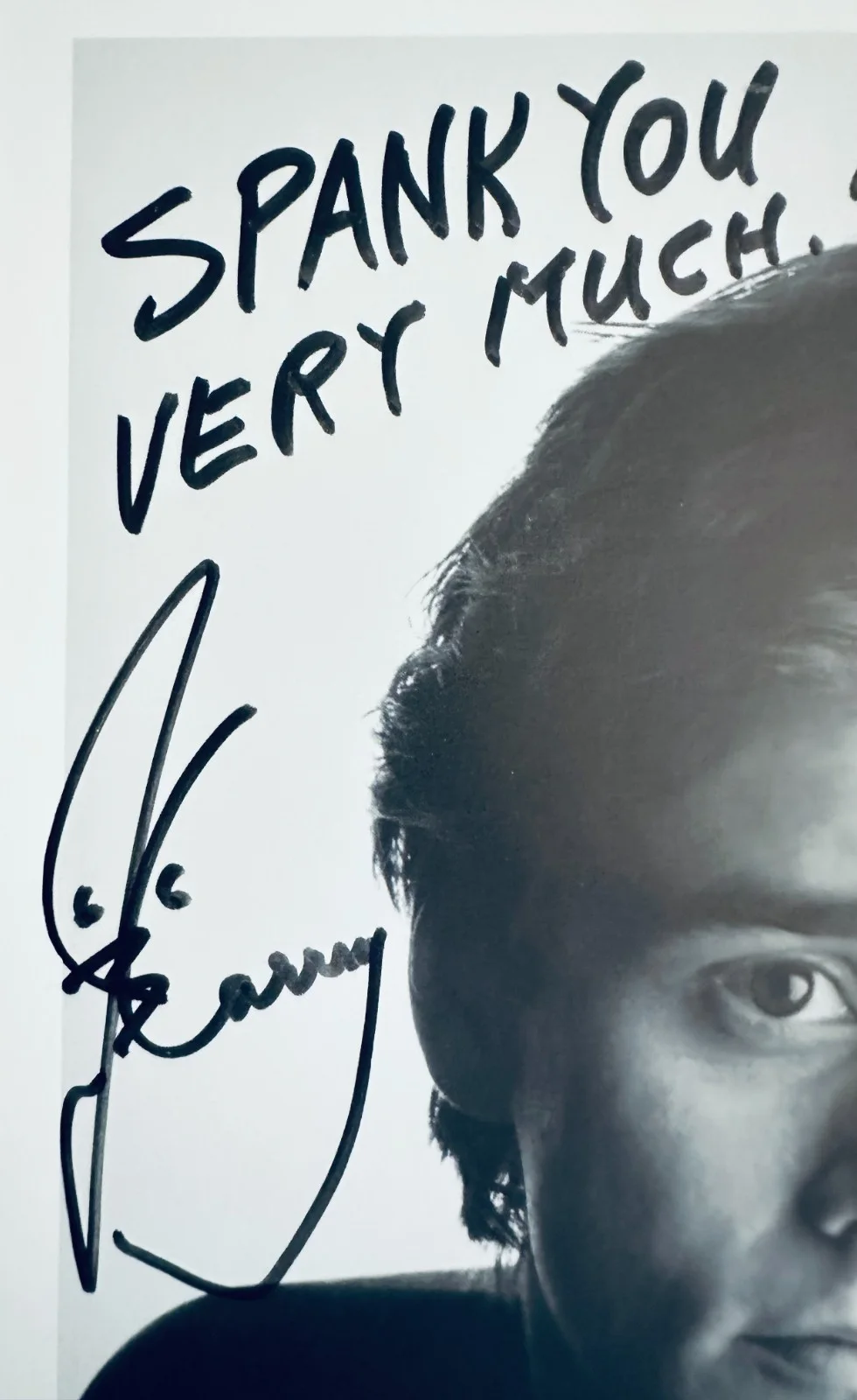 Jim Carrey — Jim Carrey Signed Autographed 8x10 Photo “Spank You Very Much!” Actor TTM, изображение 4