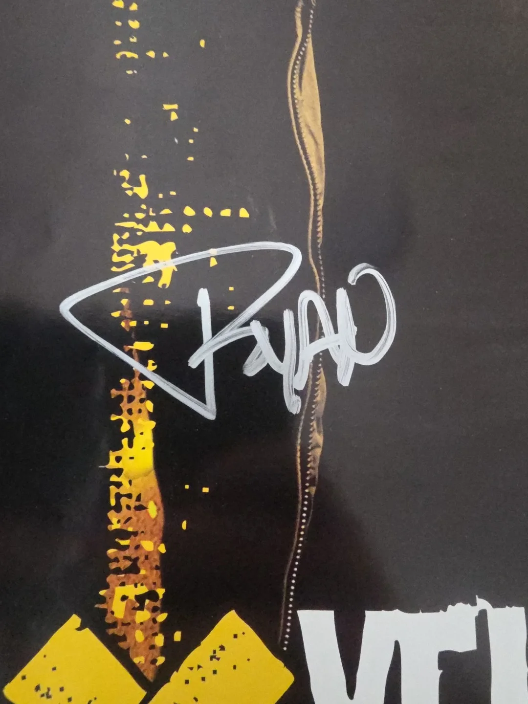 Signed/Autographed Yellowcard Band Promo Poster, Guaranteed Authentic, image 2
