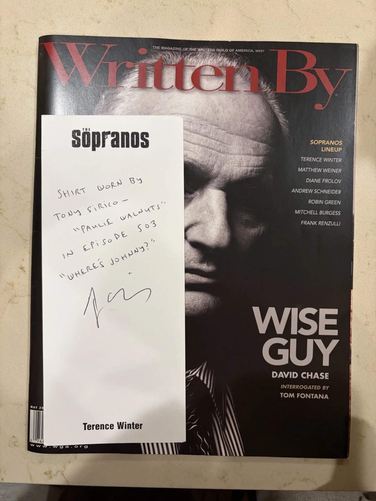The Sopranos, Paulie Walnuts - Original Shirt, image 5